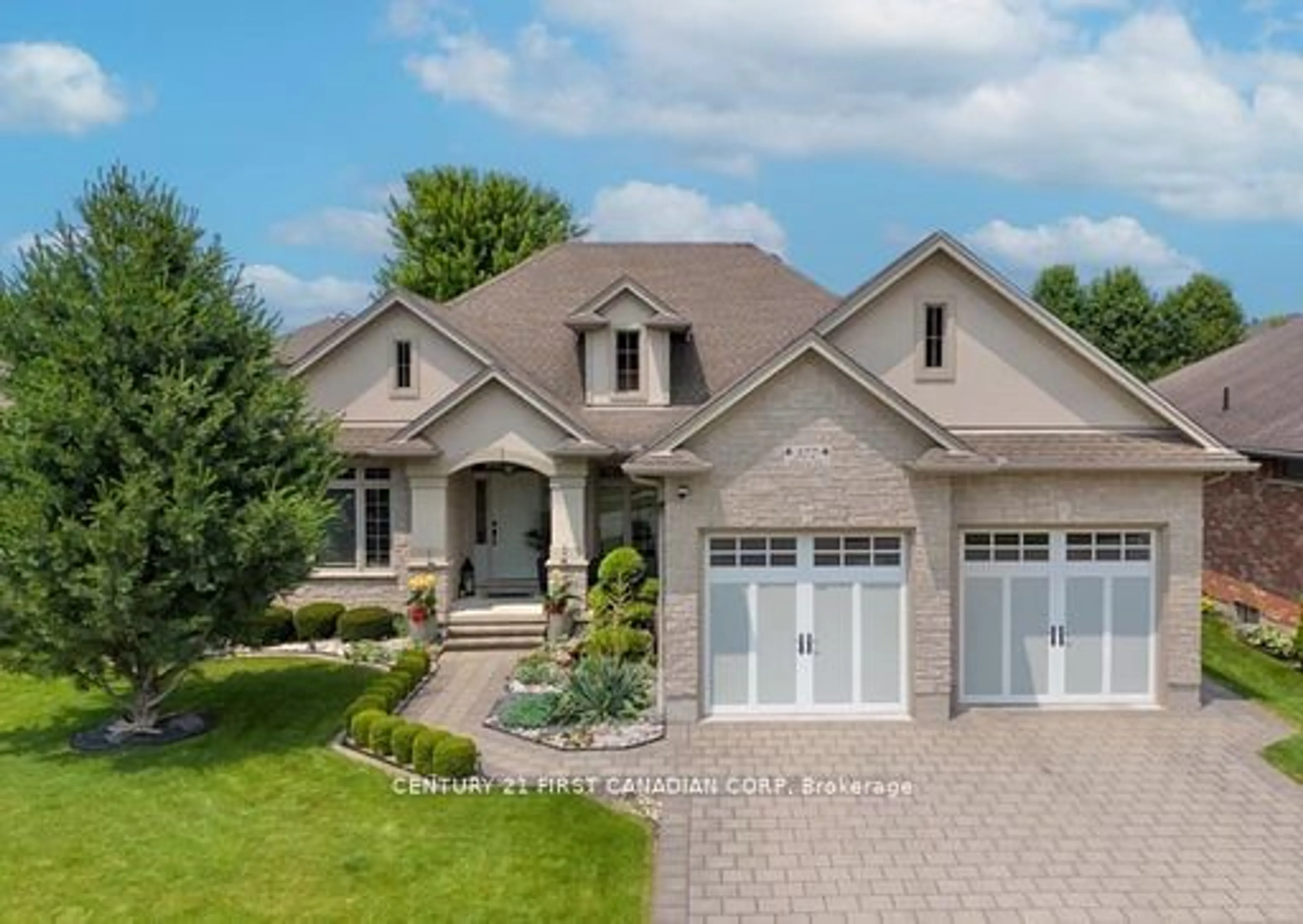 Home with brick exterior material for 377 Darcy Dr, Strathroy-Caradoc Ontario N7G 0A1