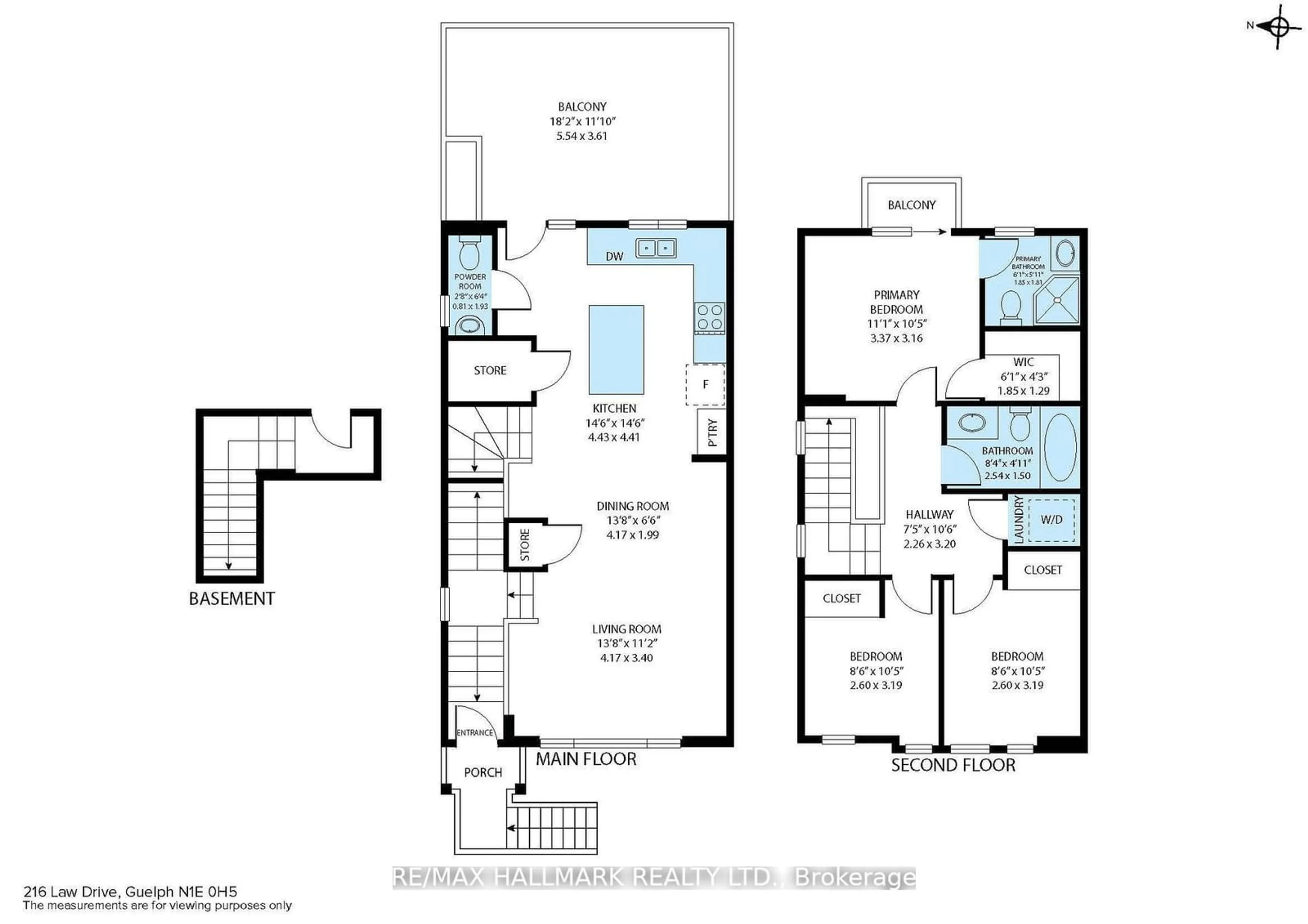 Floor plan for 216 Law Dr, Guelph Ontario N1E 0P6