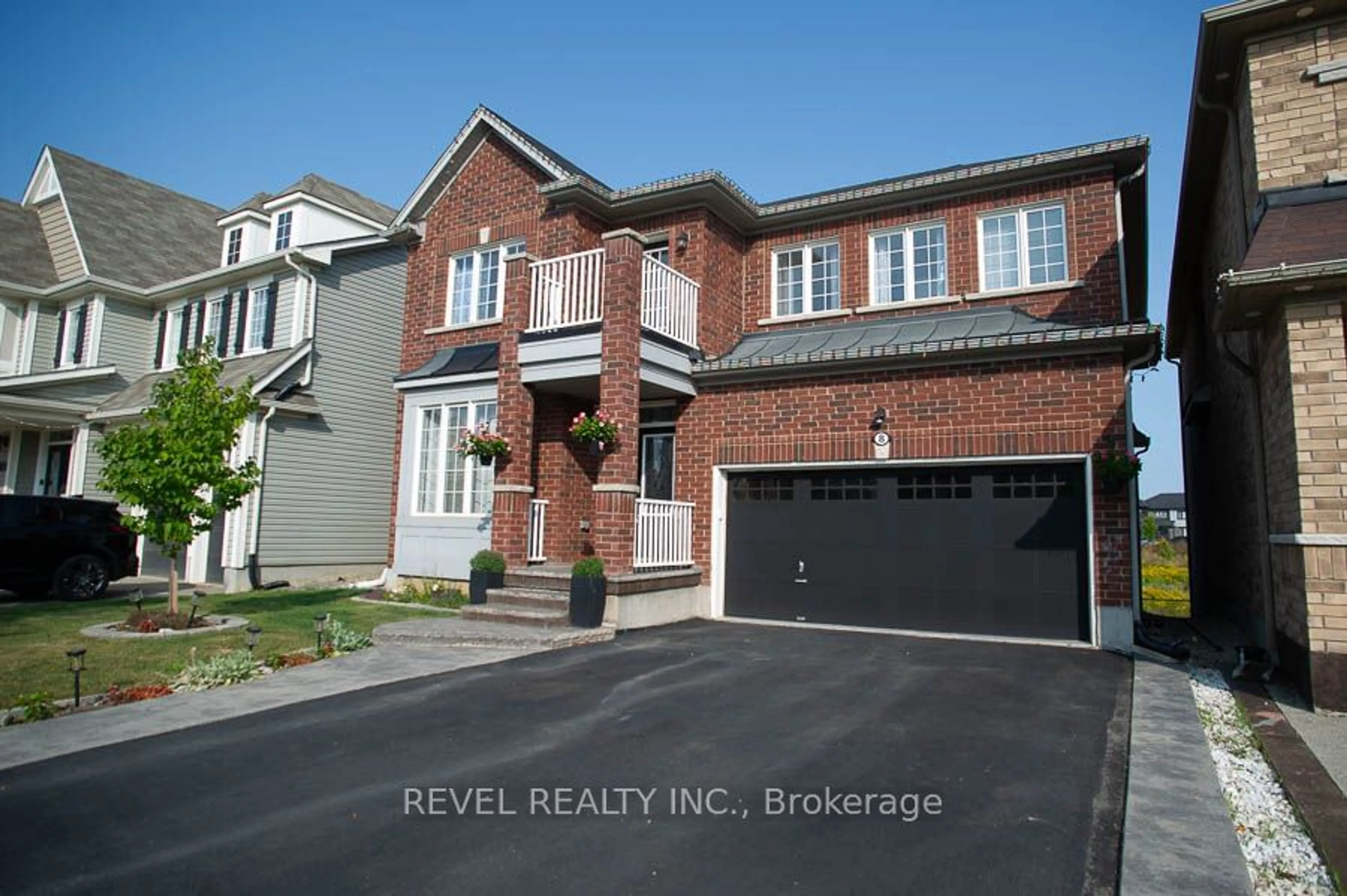 Frontside or backside of a home for 8 Turnbull Dr, Brantford Ontario N3T 0K4