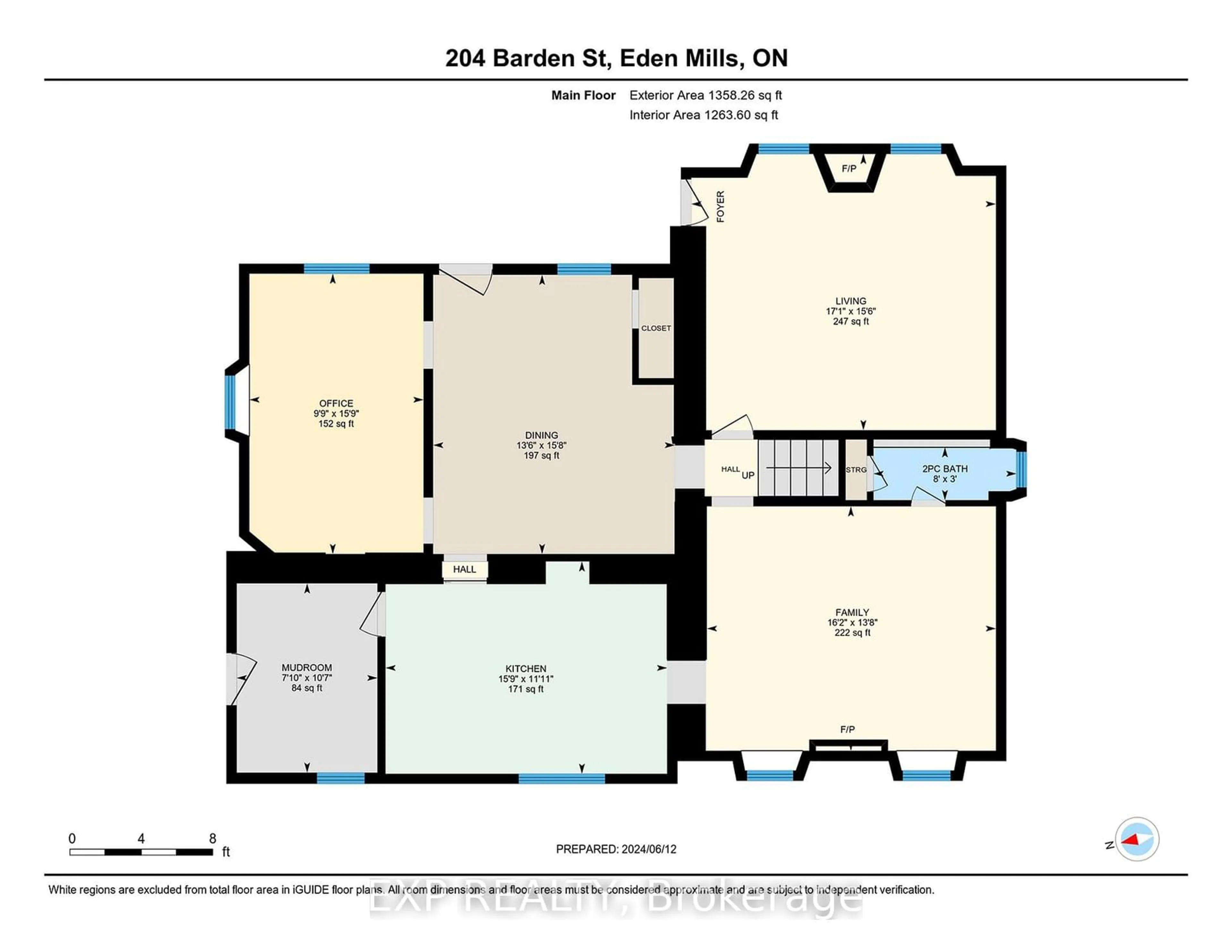 Floor plan for 204 BARDEN St, Guelph/Eramosa Ontario N0B 1P0