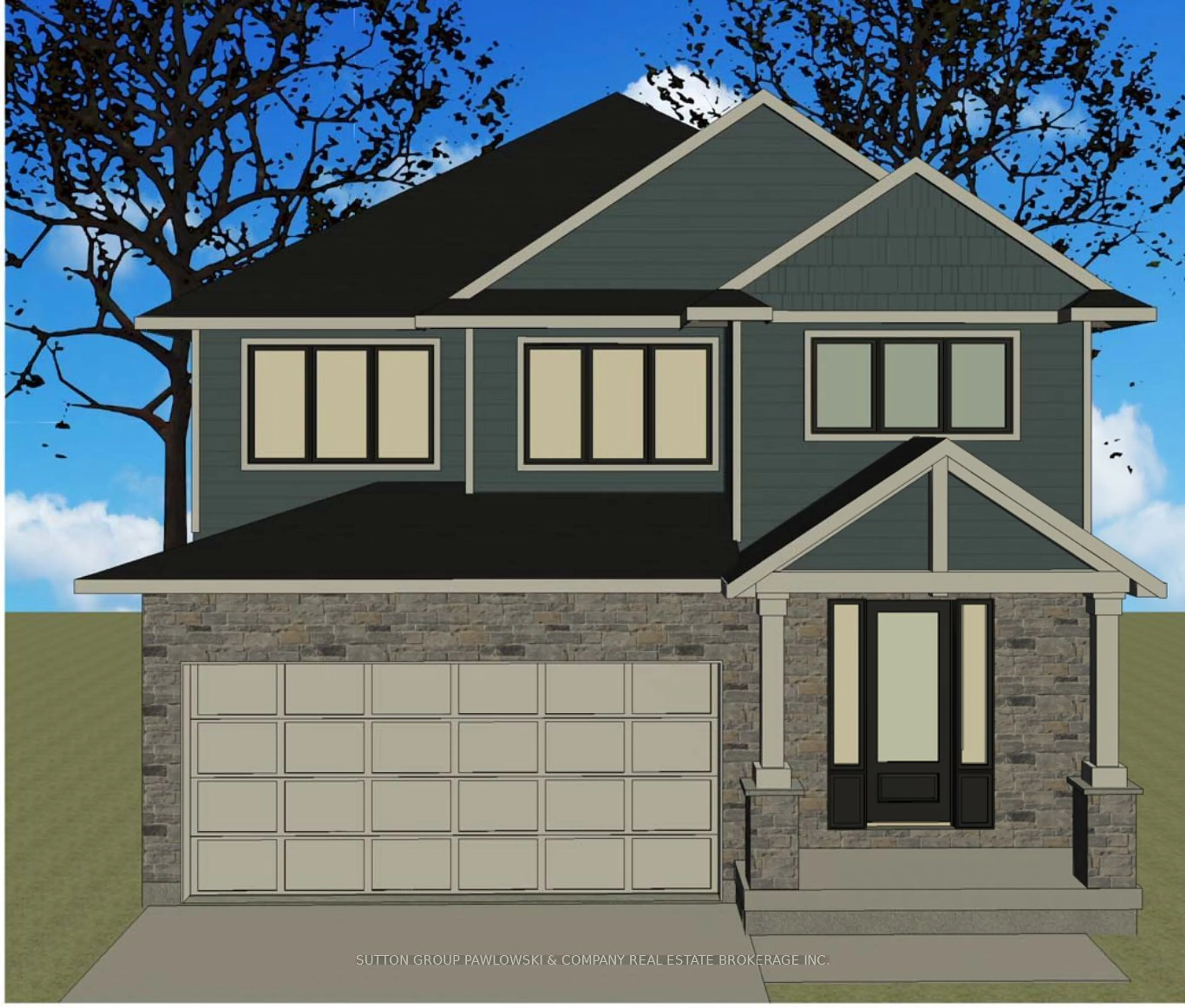 Frontside or backside of a home, cottage for 48 Allister Dr, Middlesex Centre Ontario N0L 1R0