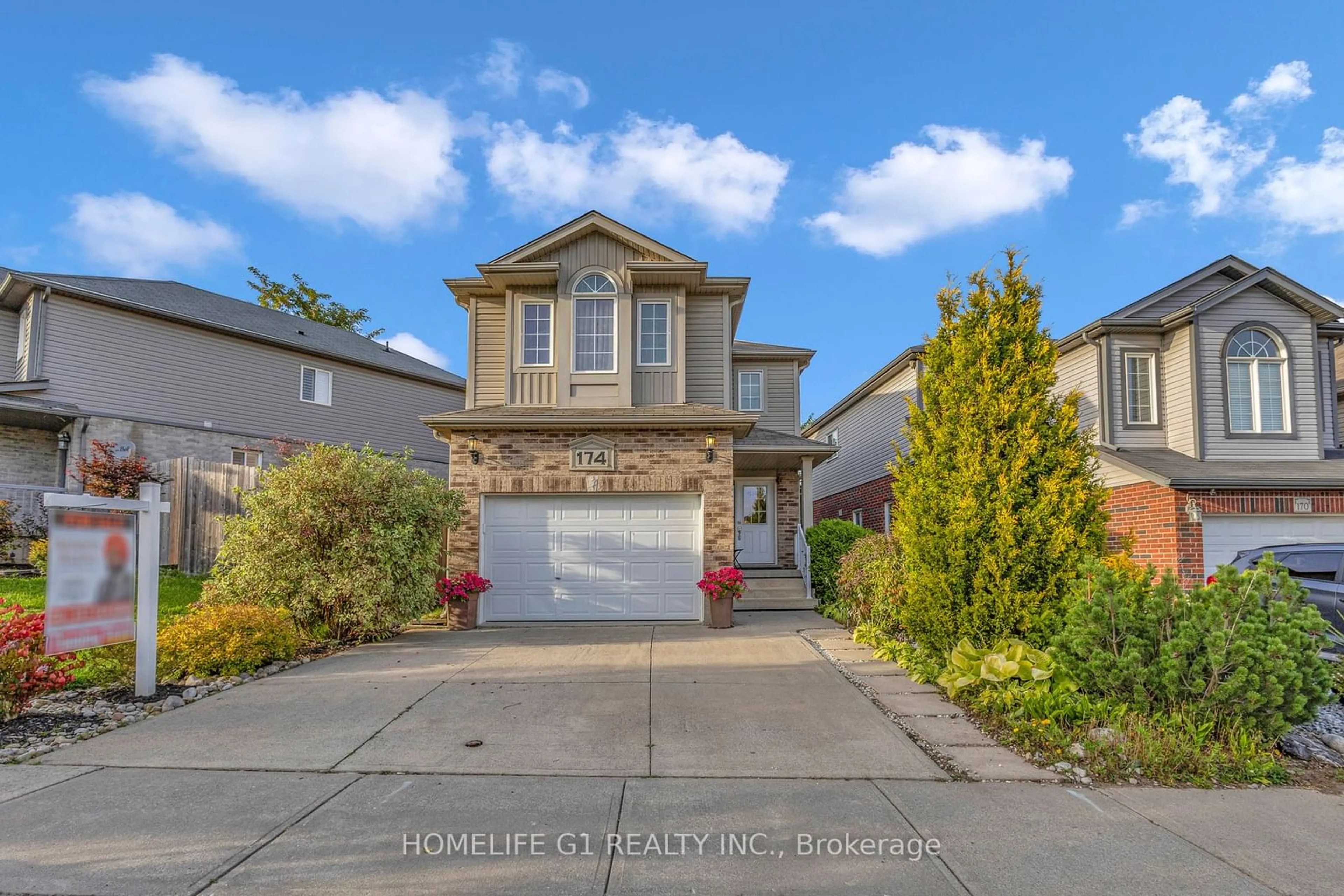 Frontside or backside of a home for 174 Parkvale Dr, Kitchener Ontario N2R 1Z1