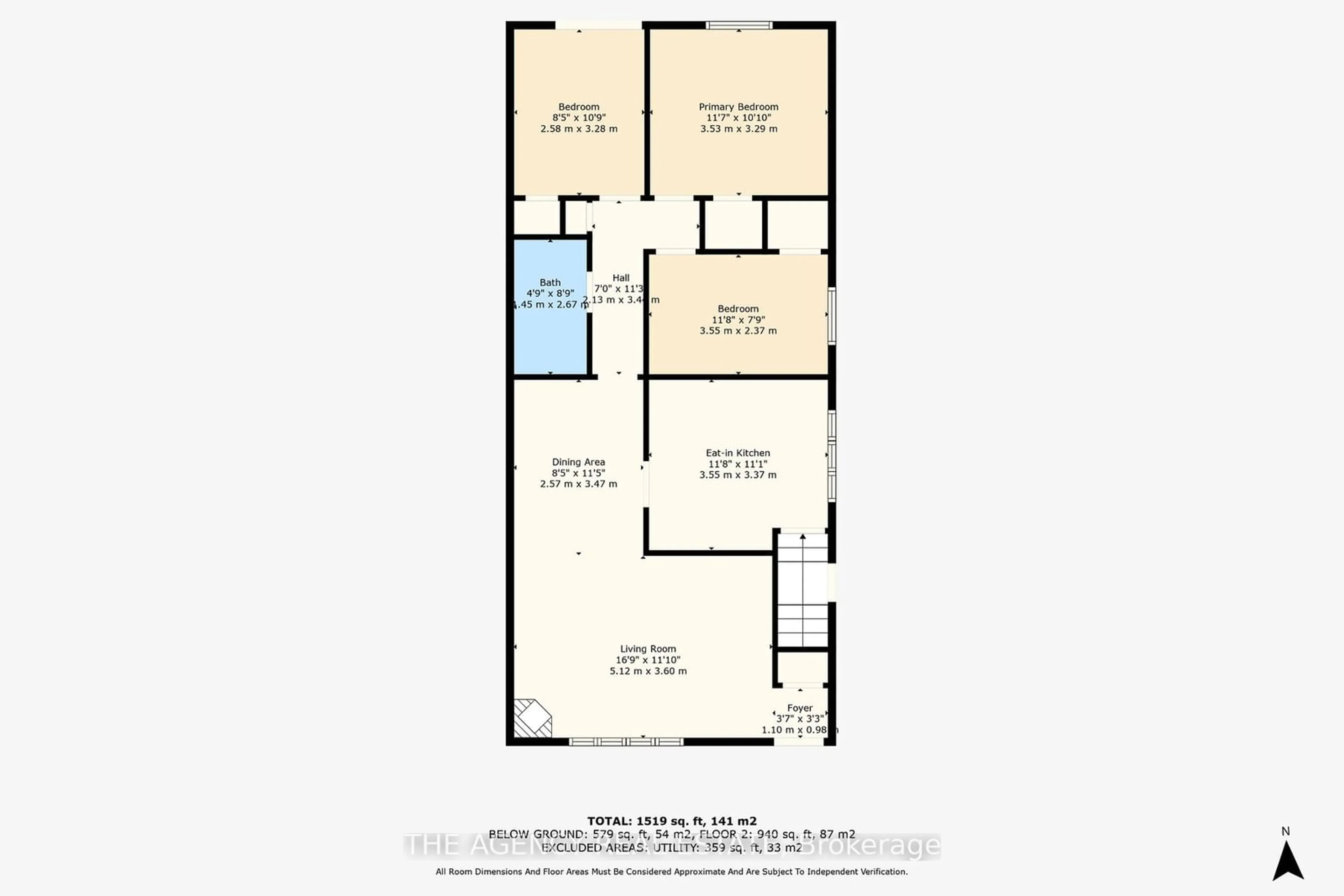 Floor plan for 360 Highview Dr, St. Thomas Ontario N5R 5Z6