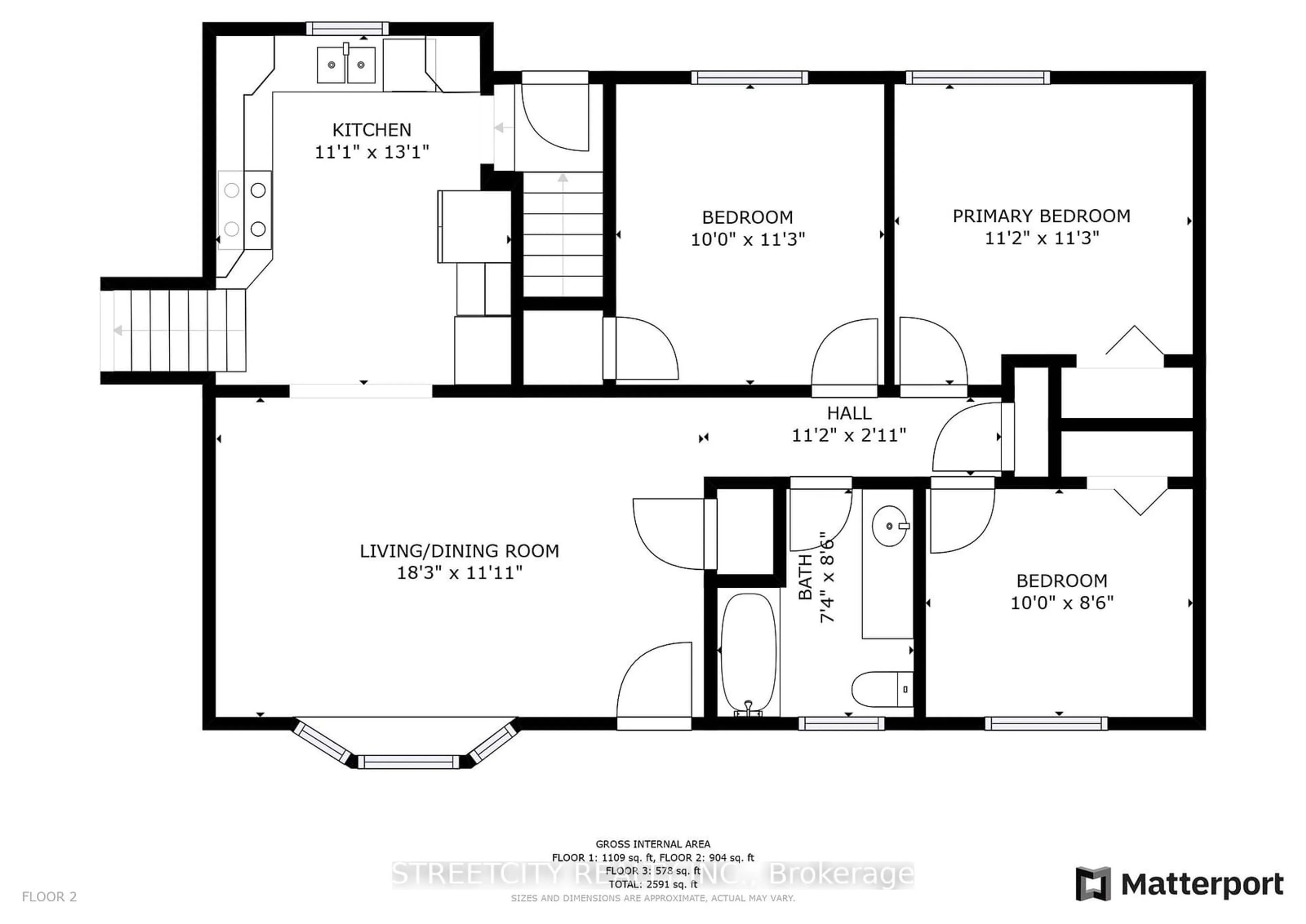 Floor plan for 14 Southwood Cres, London Ontario N6J 1S9