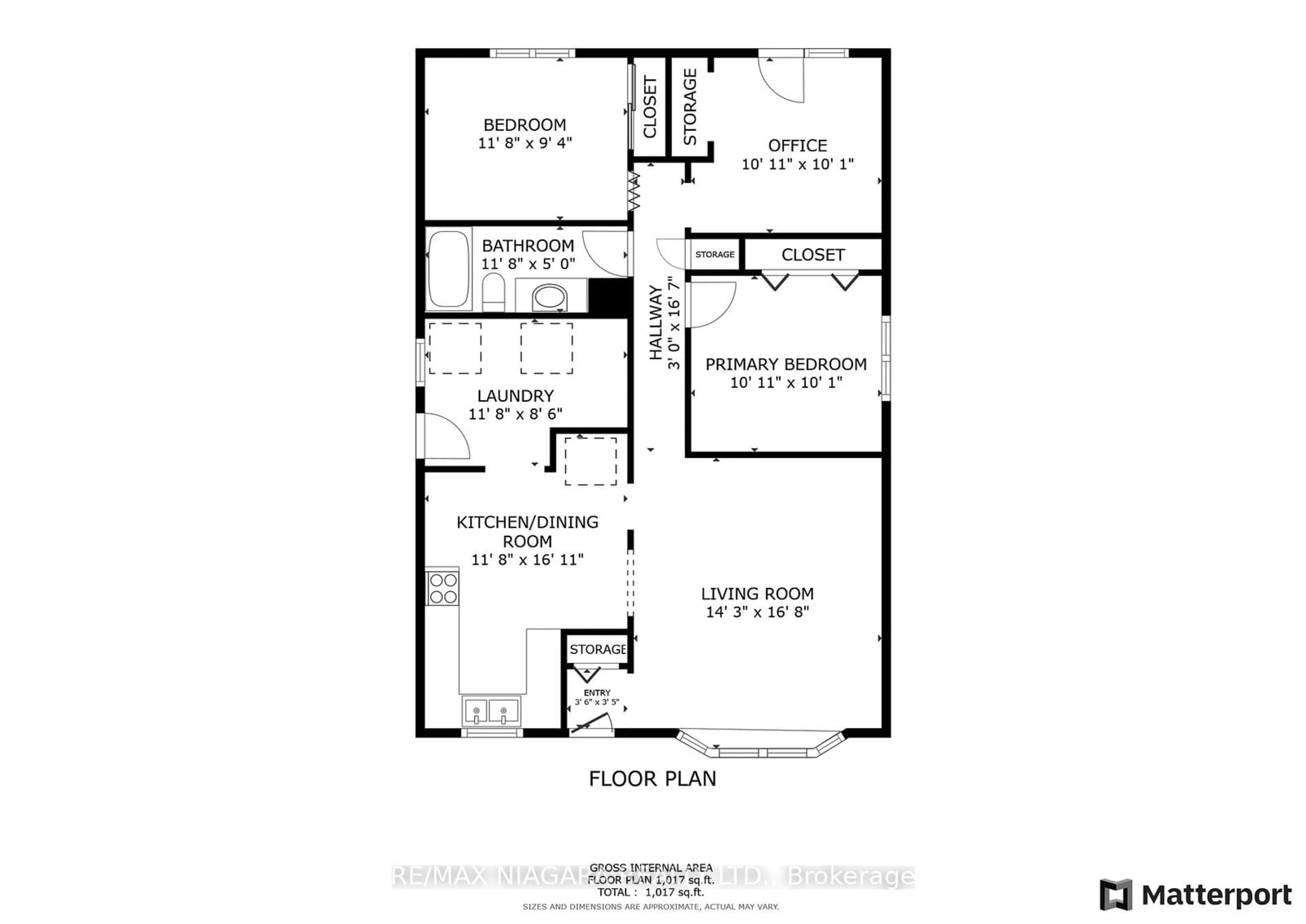 Floor plan for 186 Glenwood Ave, Port Colborne Ontario L3K 5N1