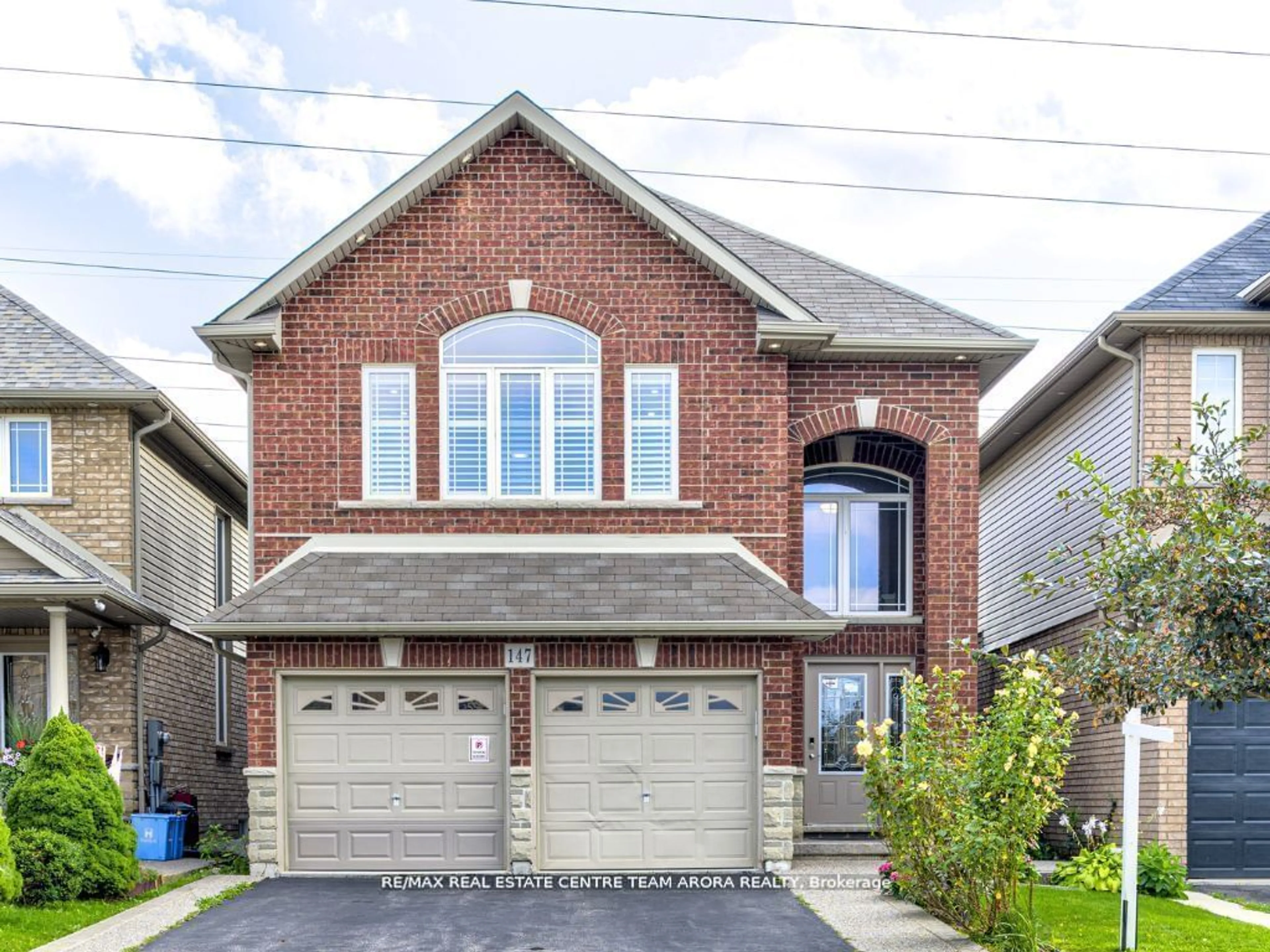 Home with brick exterior material for 147 Pelech Cres, Hamilton Ontario L0R 1P0