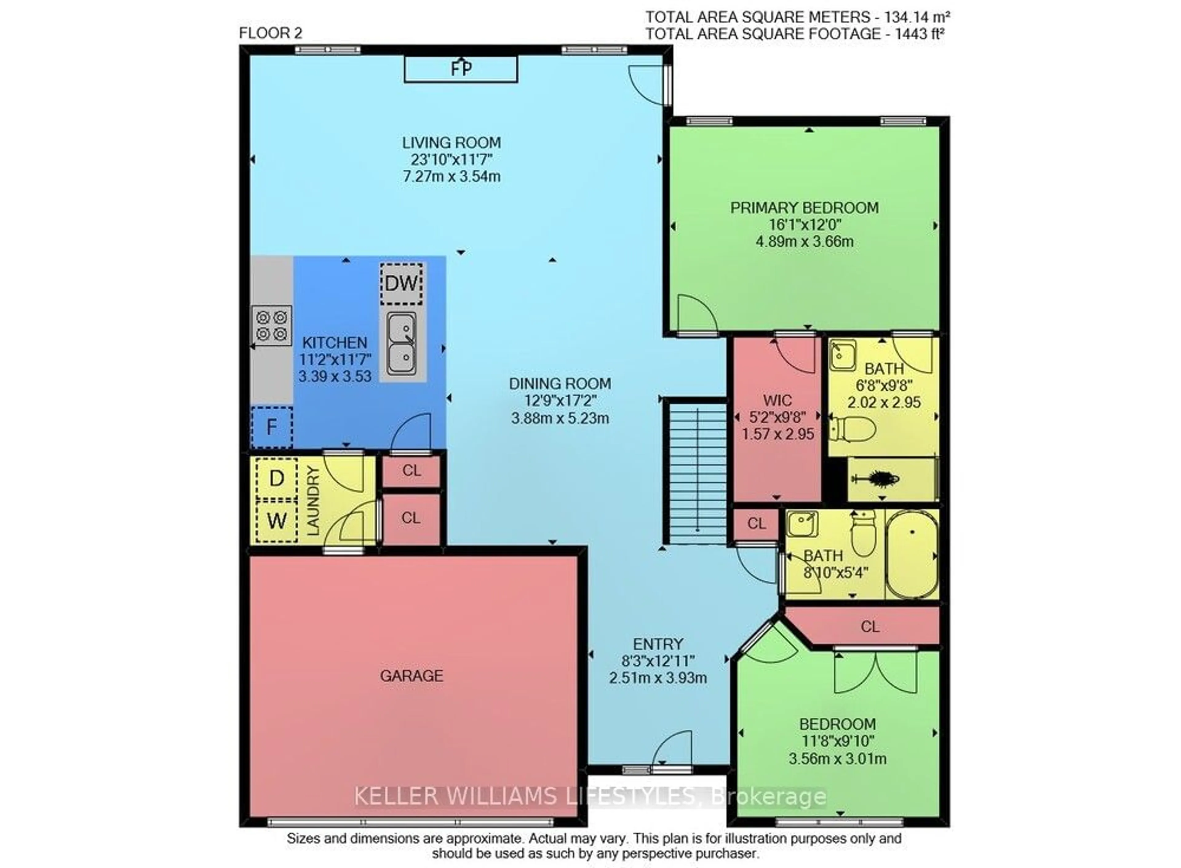 Floor plan for 3447 Morgan Cres, London Ontario N6L 0C6