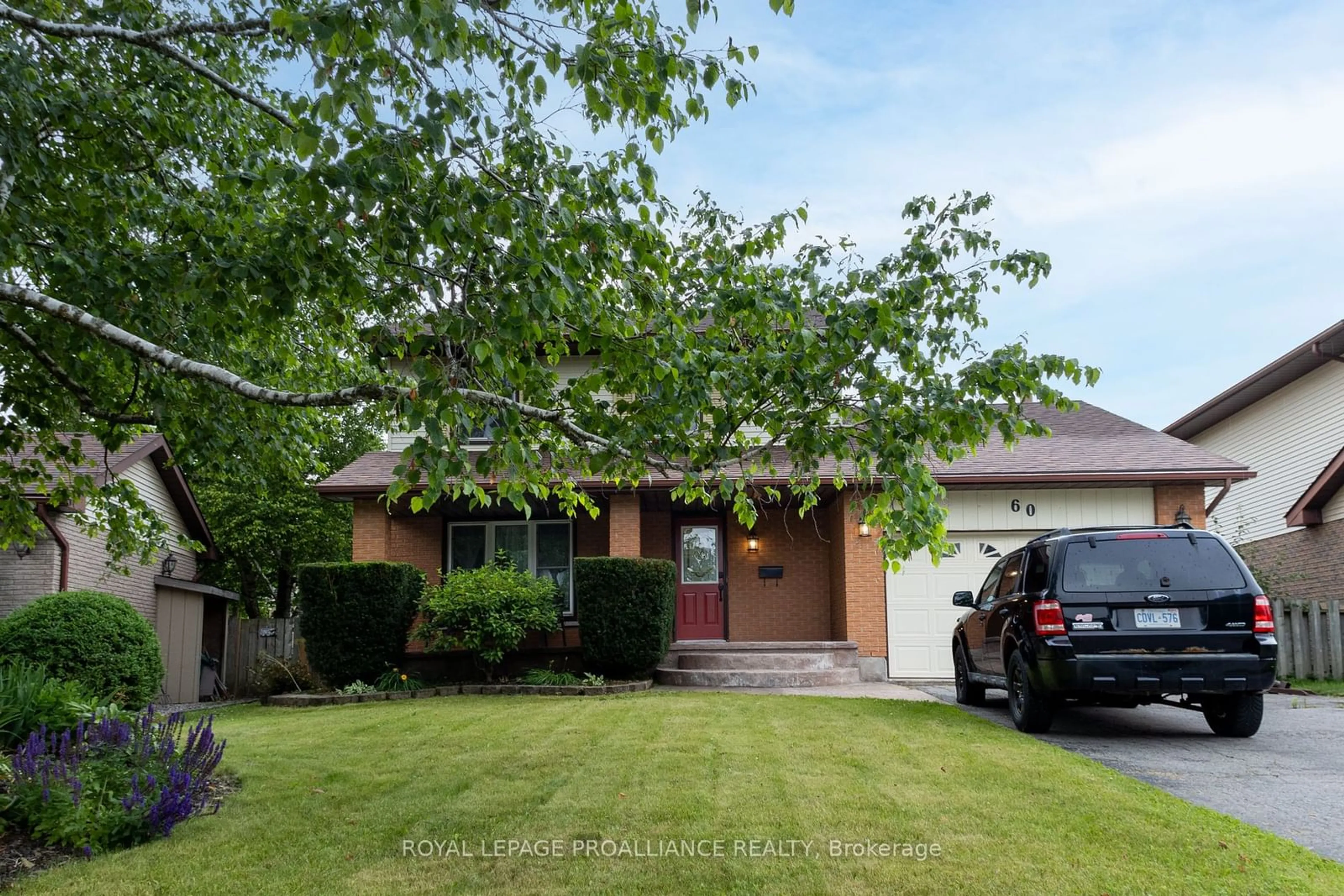 Frontside or backside of a home, the street view for 60 Beverley Cres, Belleville Ontario K8P 4W6