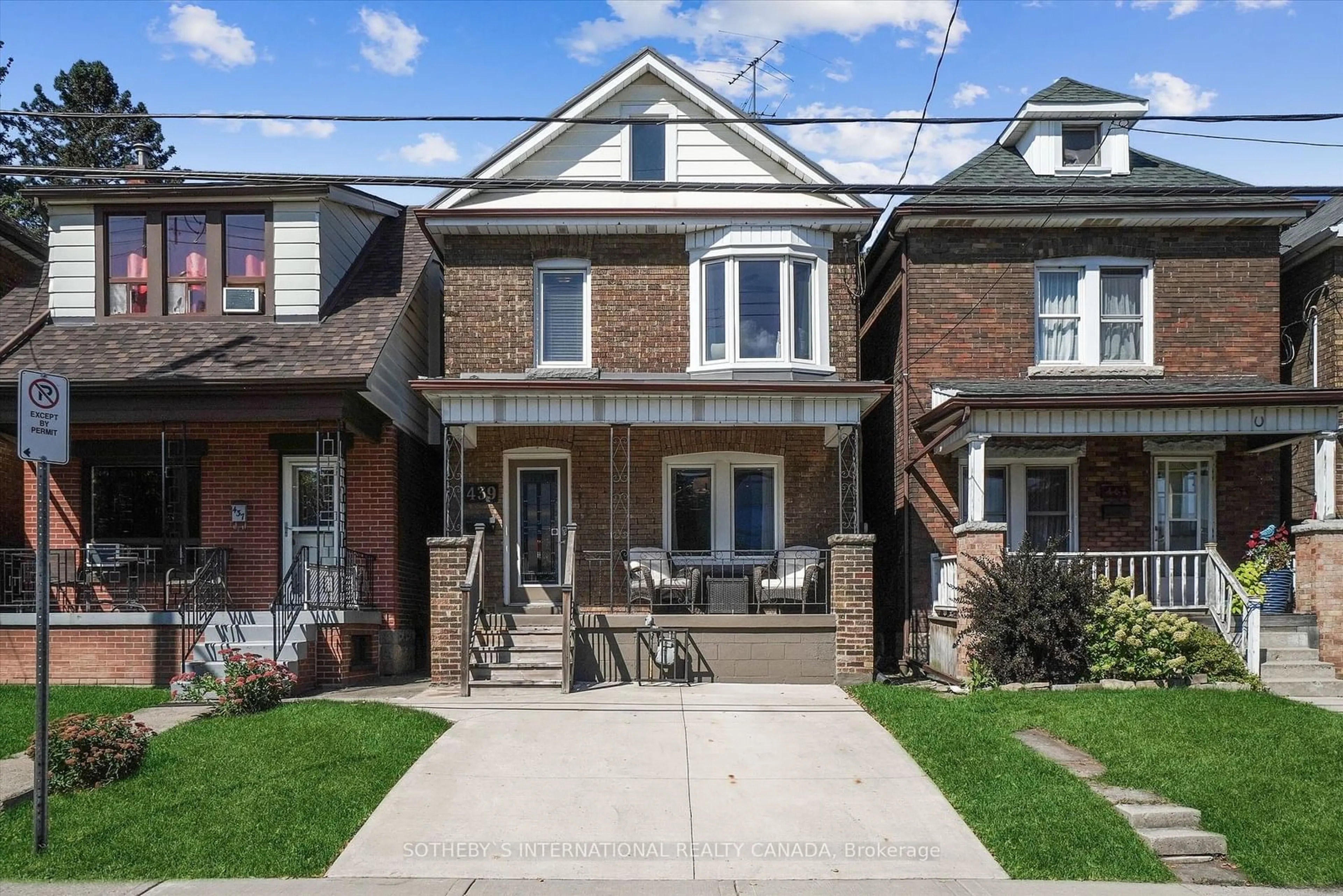 Home with brick exterior material for 439 Hughson St, Hamilton Ontario L8L 4N4