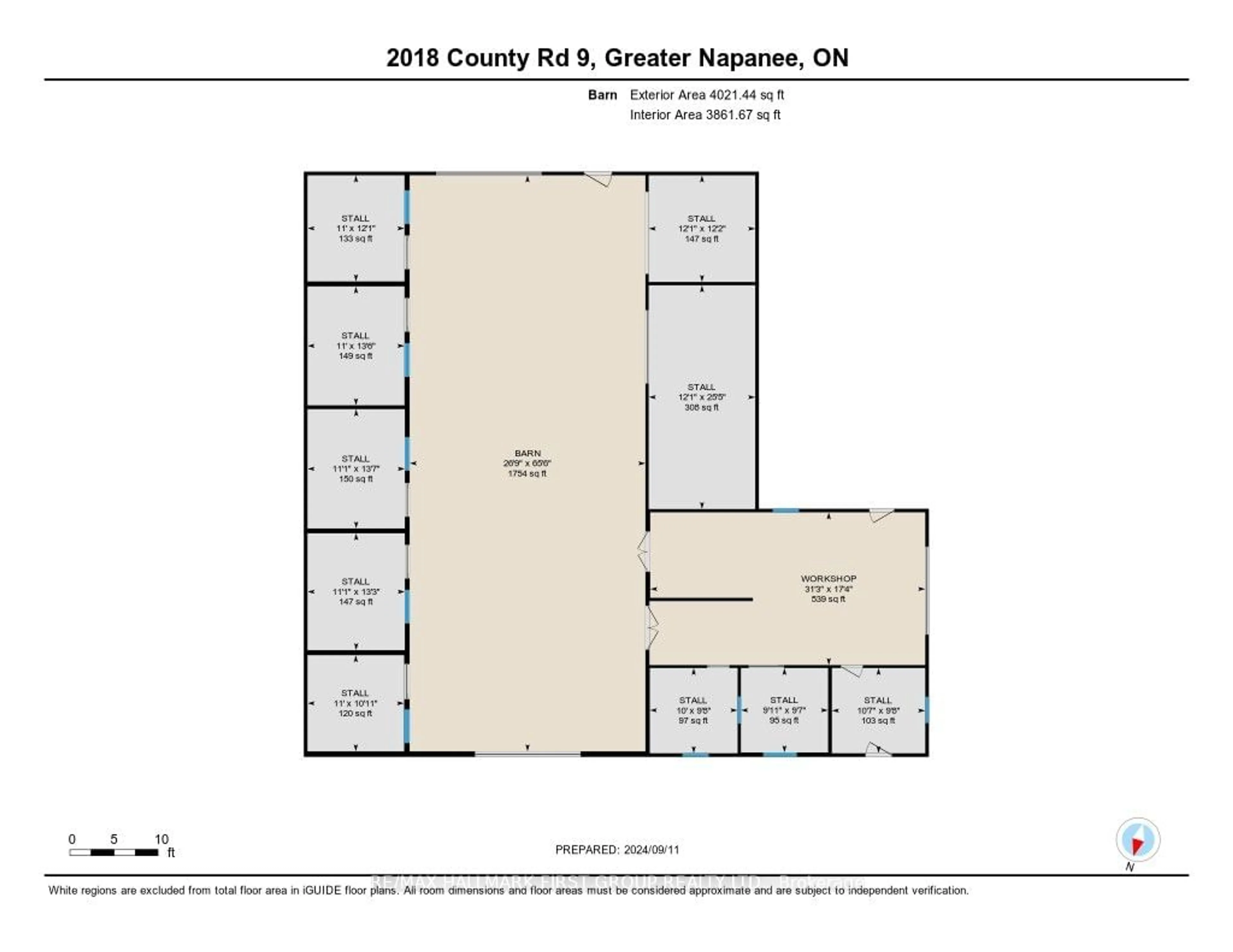 Floor plan for 2018 County Road 9 Rd, Greater Napanee Ontario K7R 0E5