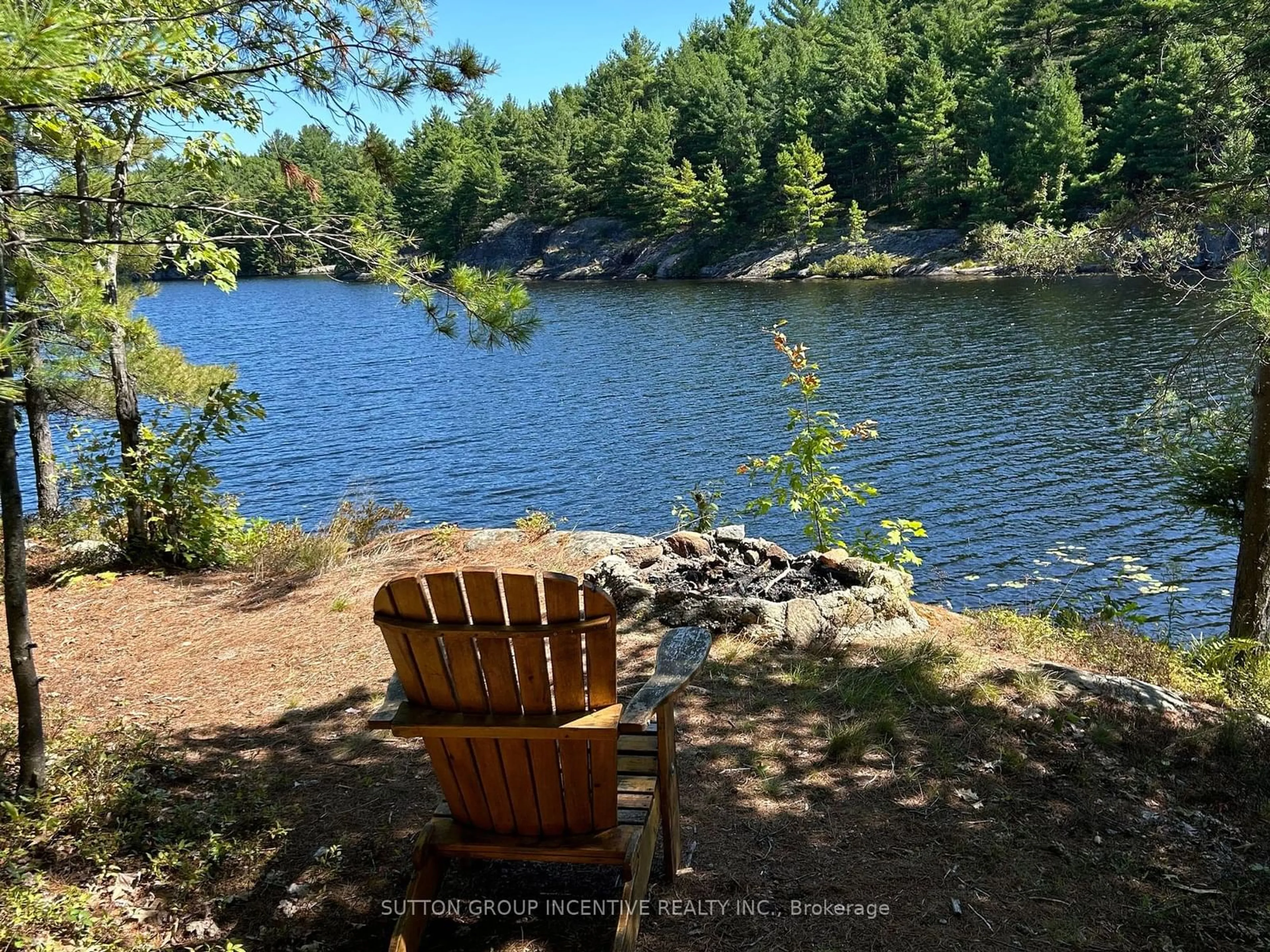 Patio, the view of lake or river for 431 Healey Lake, The Archipelago Ontario P0G 1G0