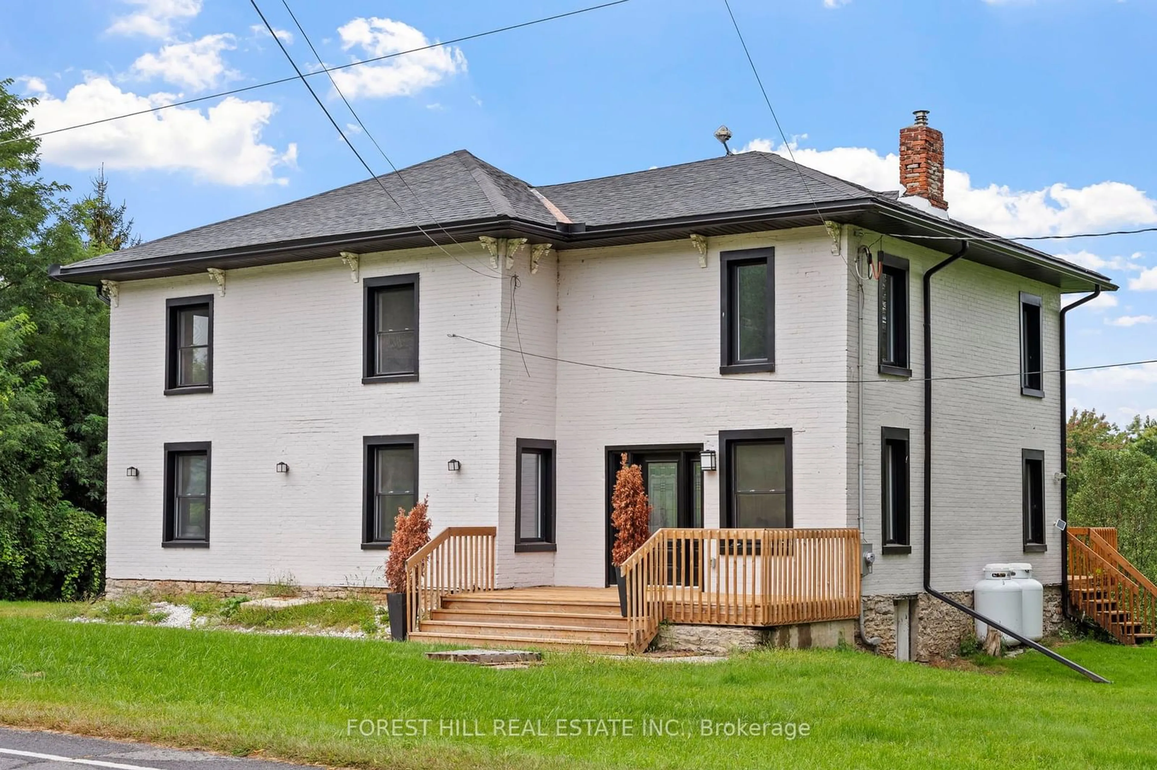 Frontside or backside of a home, the front or back of building for 2242 County Road 3, Prince Edward County Ontario K0K 1L0