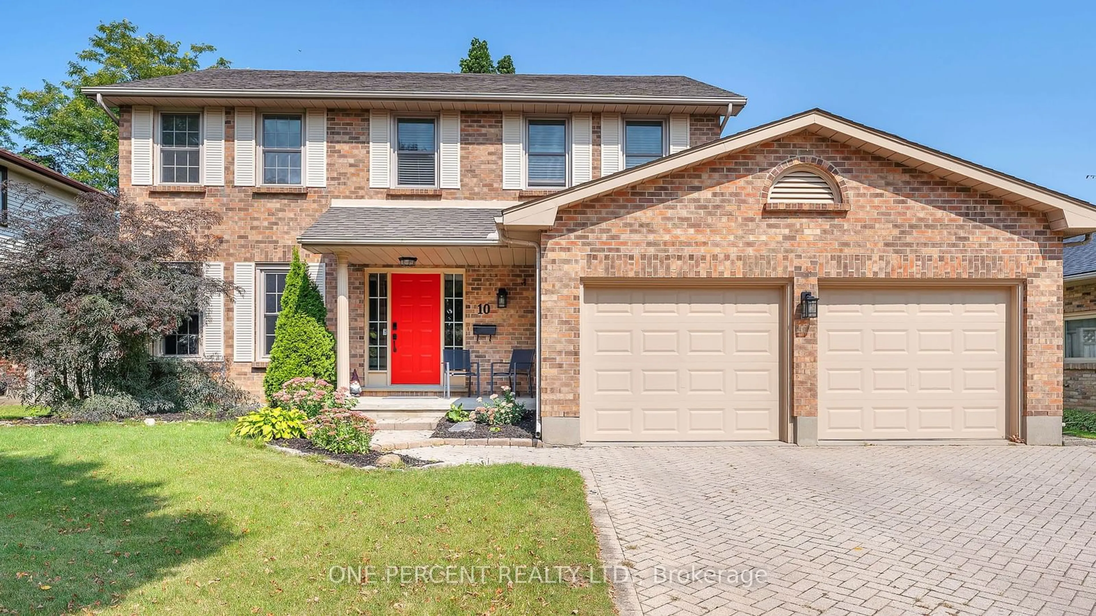 Home with brick exterior material for 10 Mountainview Cres, London Ontario N6J 4N1