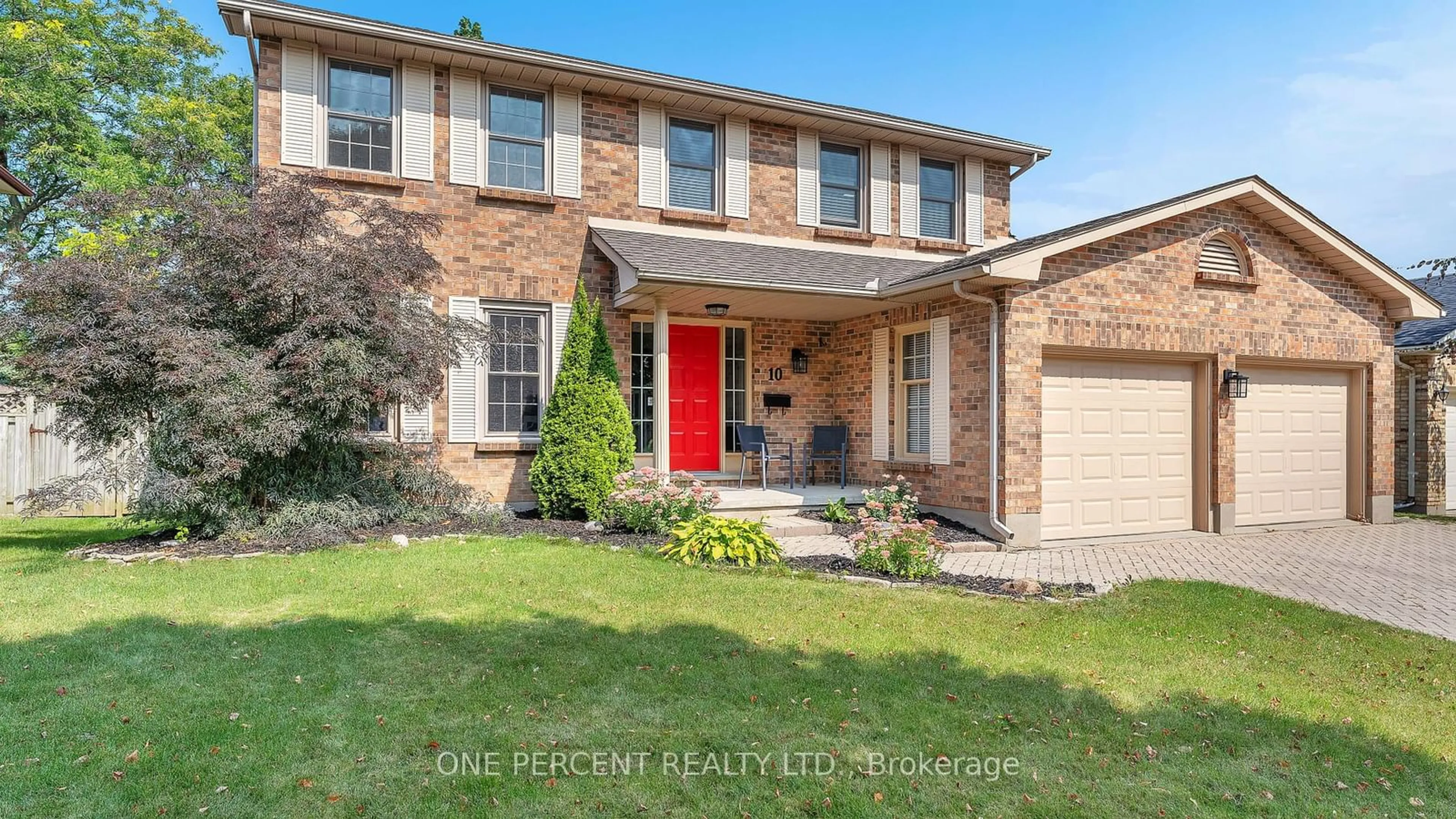 Home with brick exterior material for 10 Mountainview Cres, London Ontario N6J 4N1