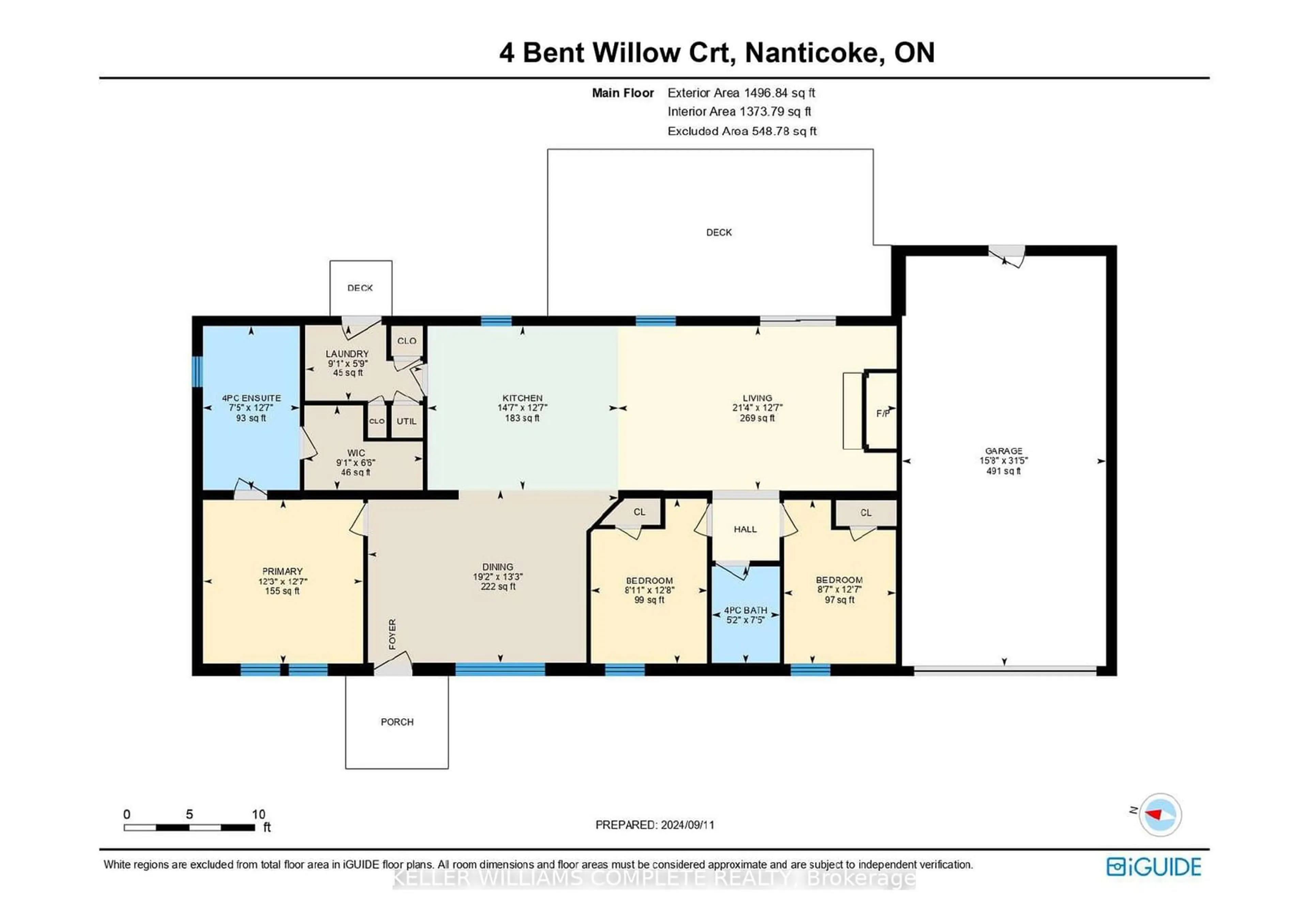 Floor plan for 4 Bent Willow Crt, Haldimand Ontario N0A 1L0