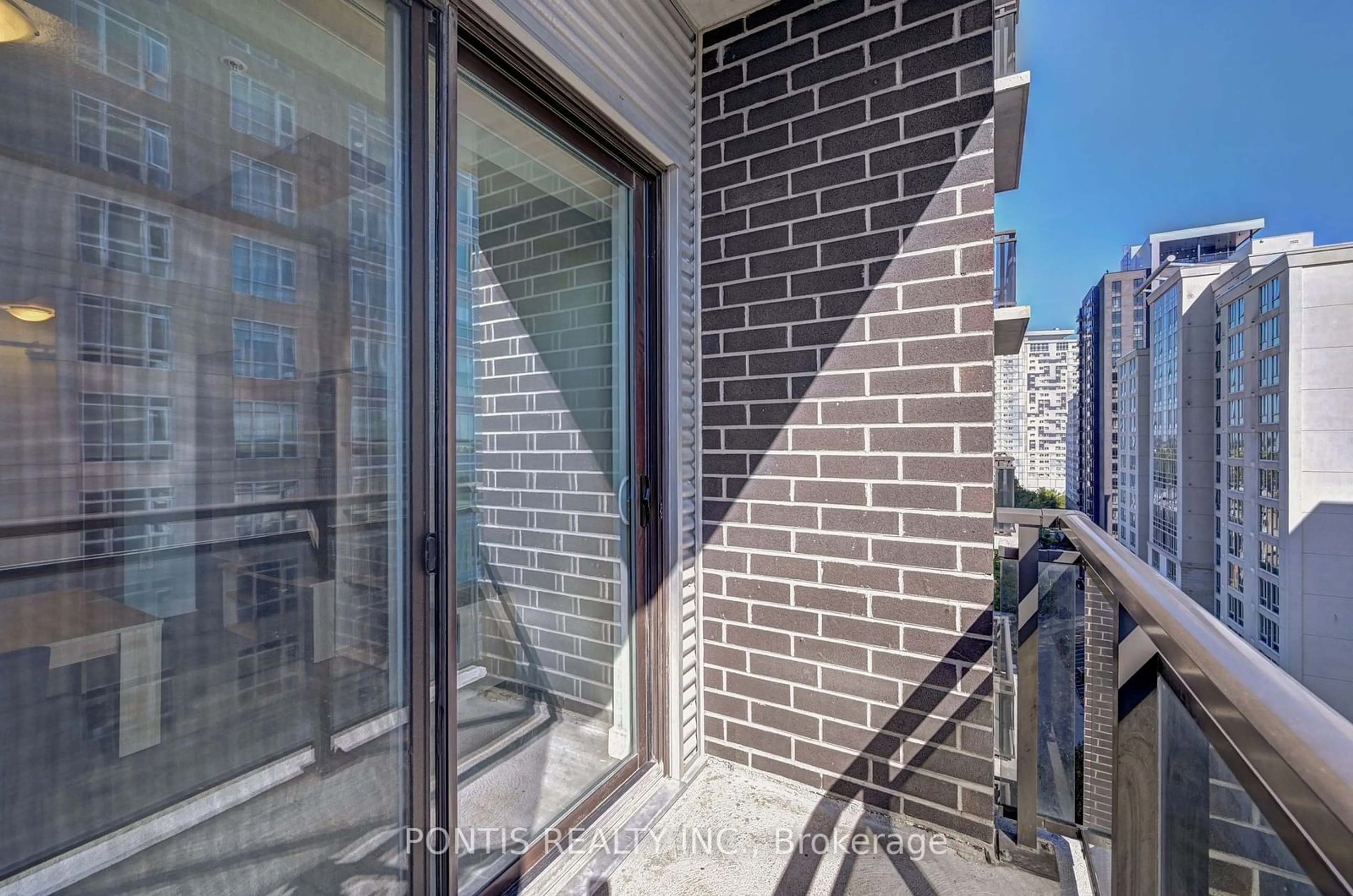 Balcony in the apartment for 318 Spruce St #1104, Waterloo Ontario N2L 3M7