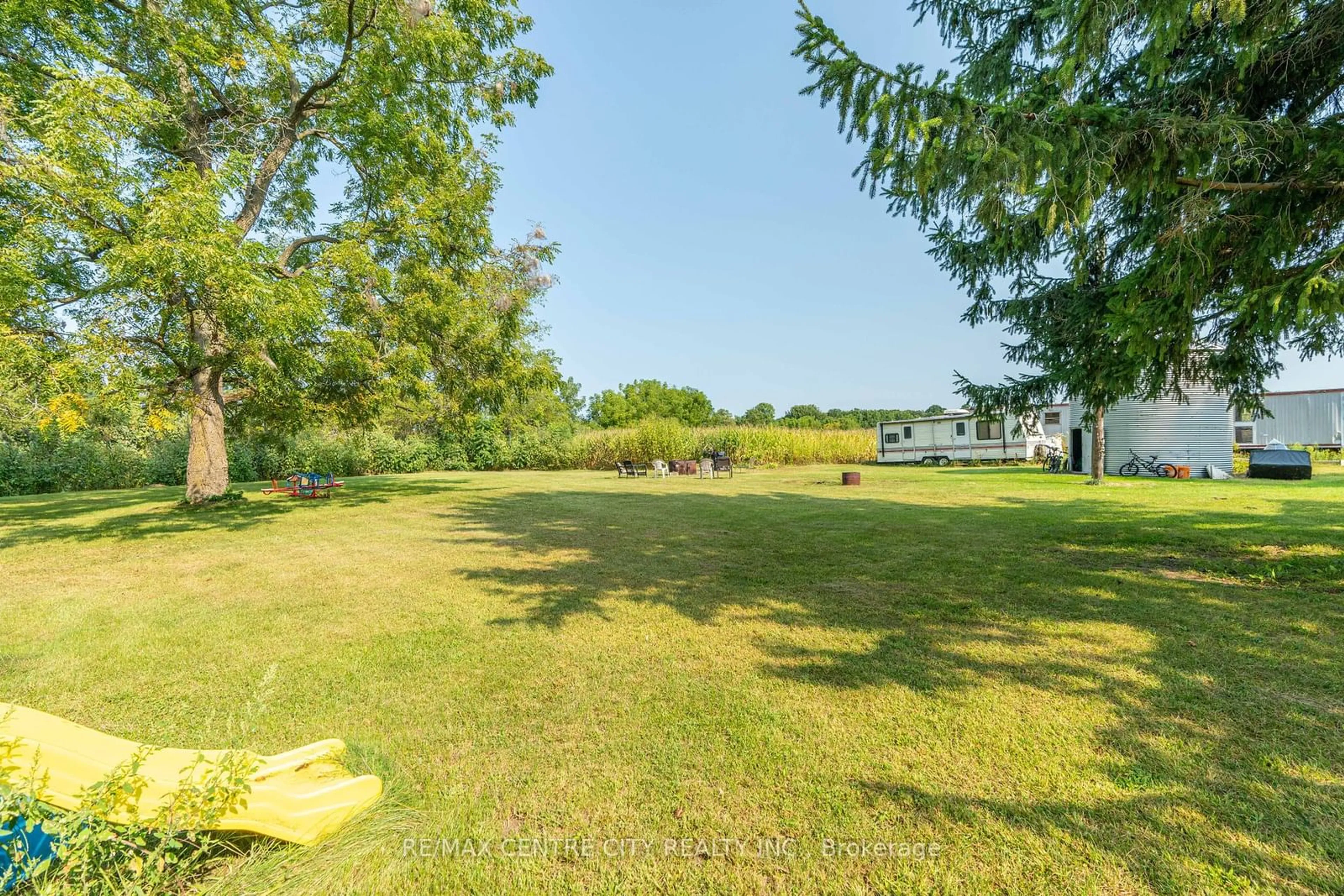 A pic from outside/outdoor area/front of a property/back of a property/a pic from drone, water/lake/river/ocean view for 22084 Big Bend Rd, Southwest Middlesex Ontario N0L 2N0