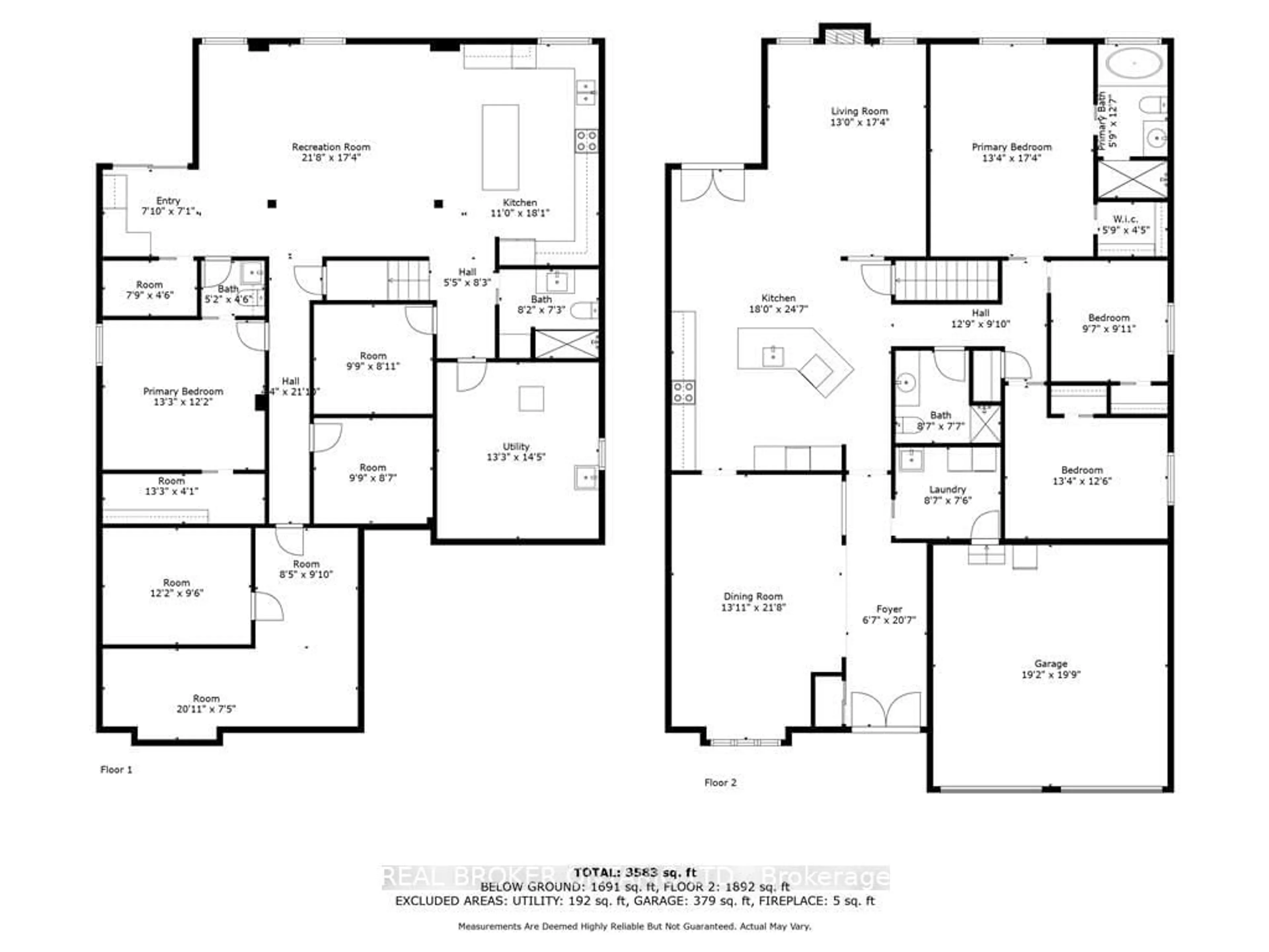 Floor plan for 31 Hoodless Crt, Brantford Ontario N3T 0A8