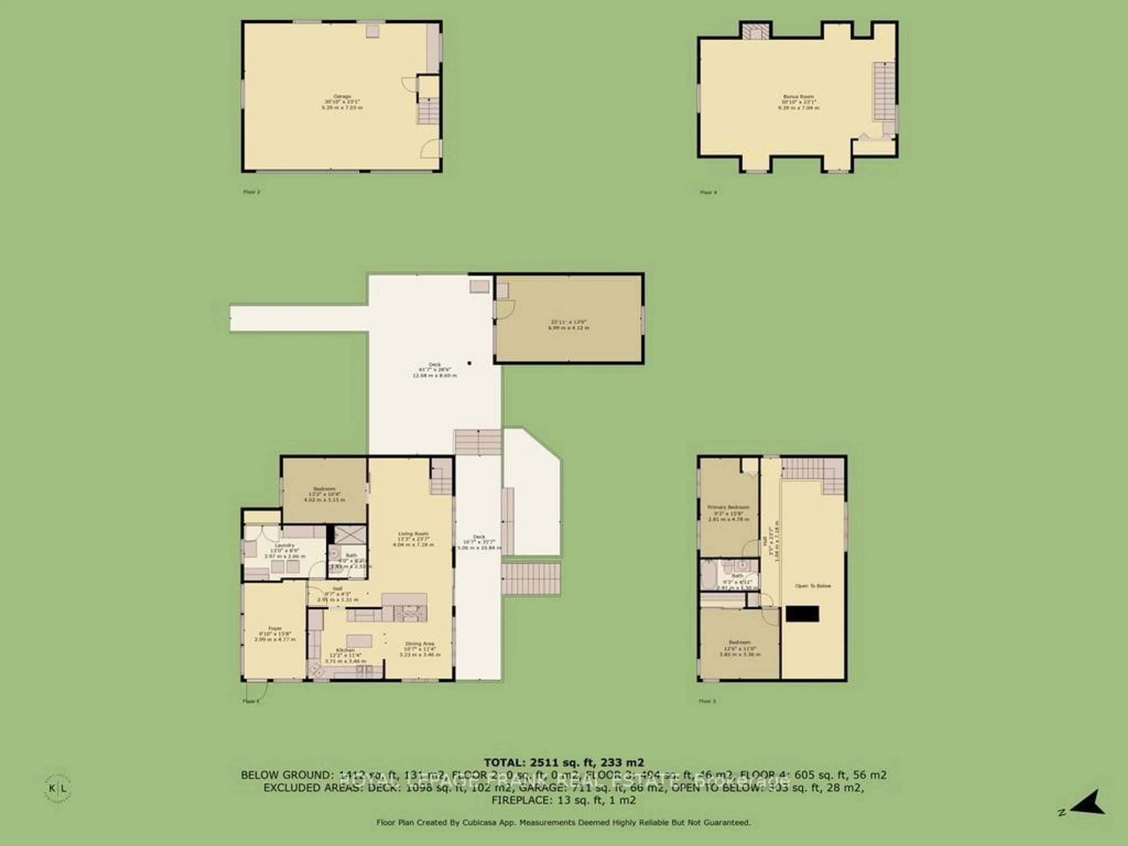 Floor plan for 337 Philrick Dr, Galway-Cavendish and Harvey Ontario K0L 1J0