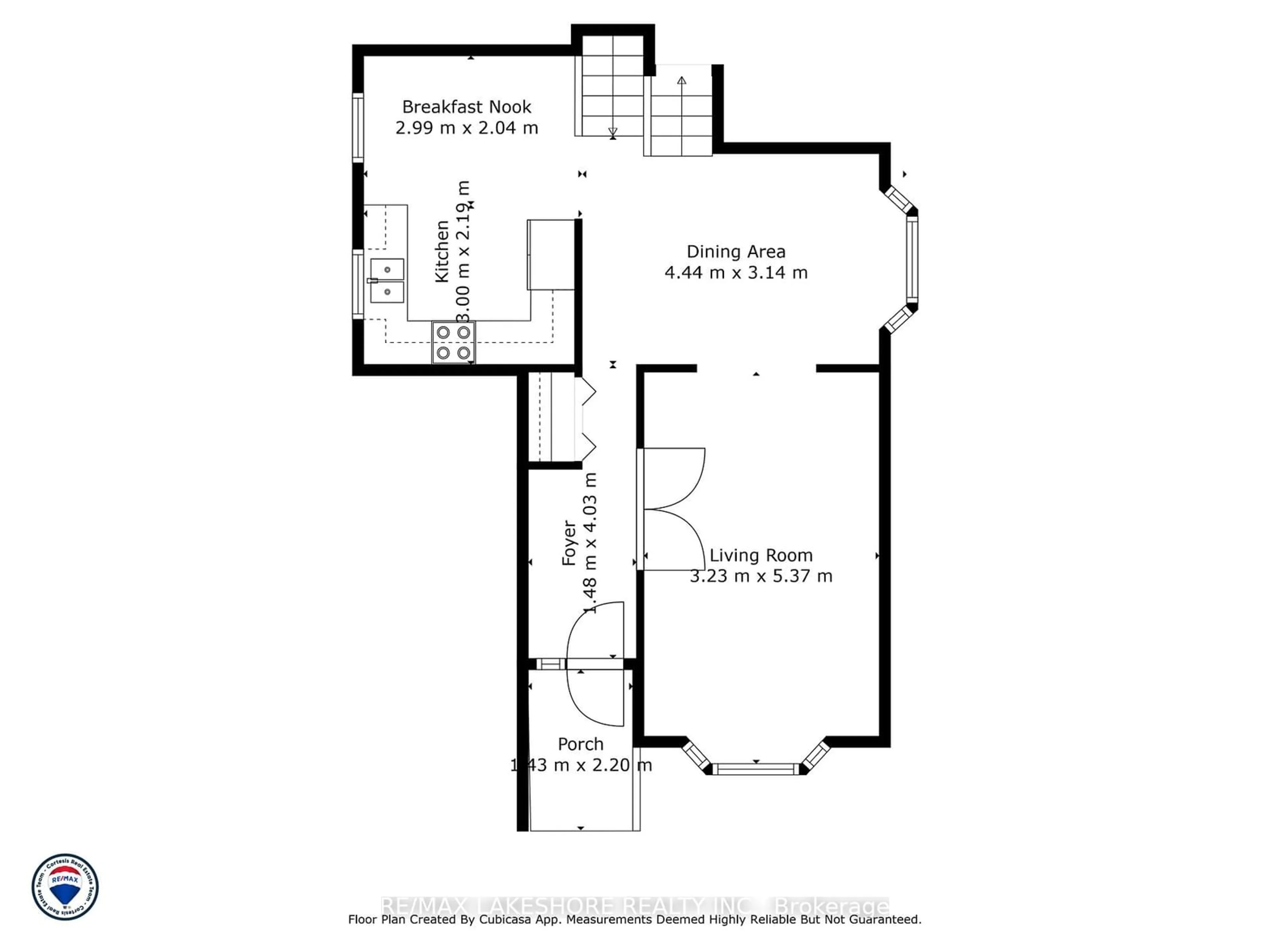 Floor plan for 799 Daintry Cres, Cobourg Ontario K9A 4Z3