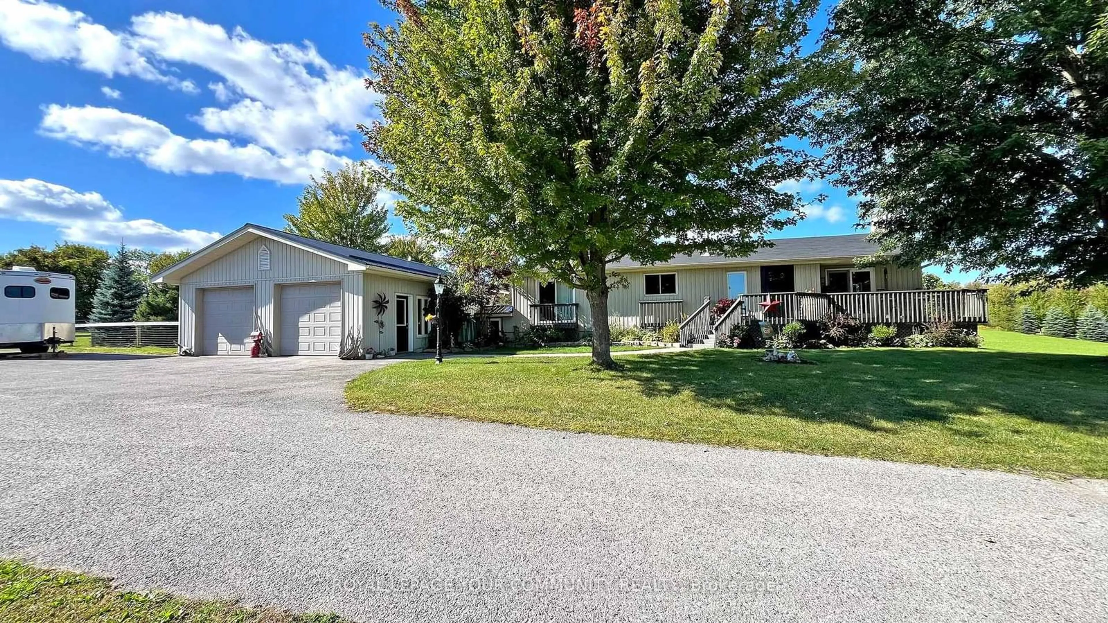 A pic from exterior of the house or condo, the street view for 88 Highland Rd, Alnwick/Haldimand Ontario K0K 2X0