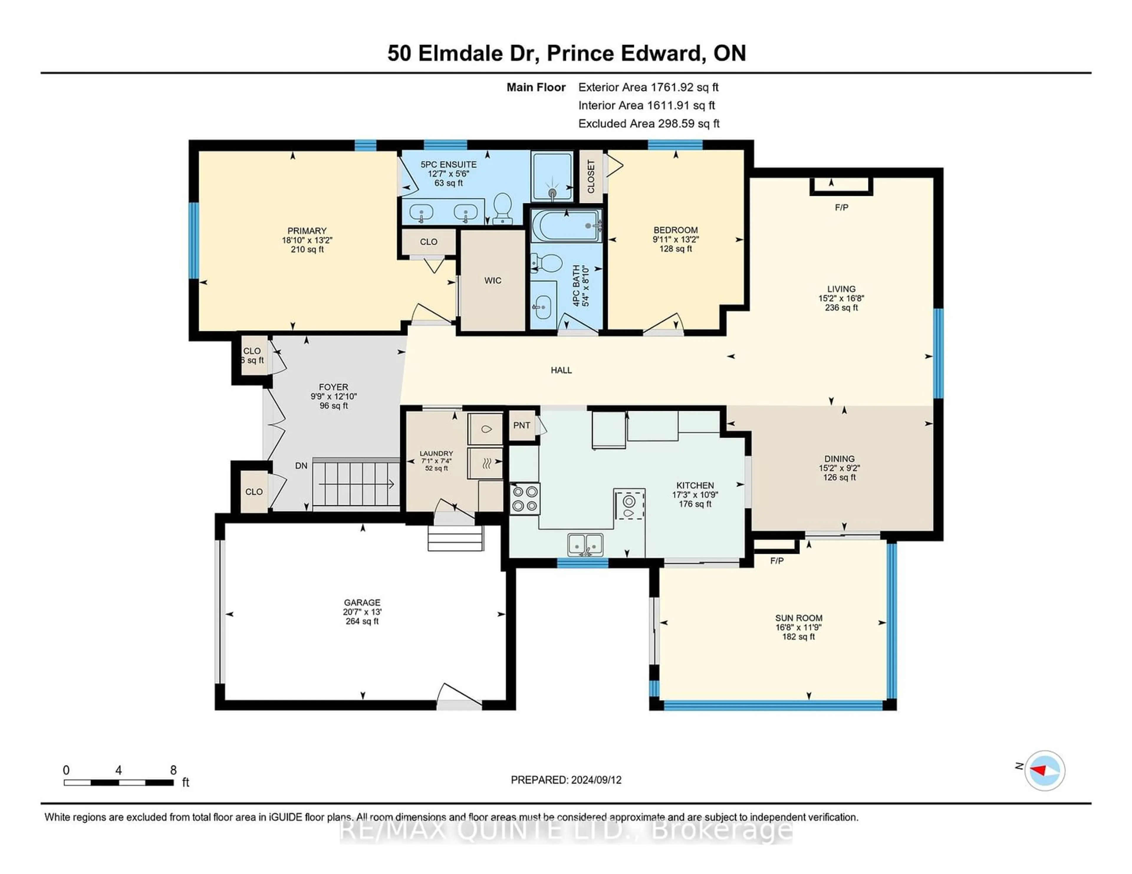 Floor plan for 50 Elmdale Dr, Prince Edward County Ontario K0K 3L0