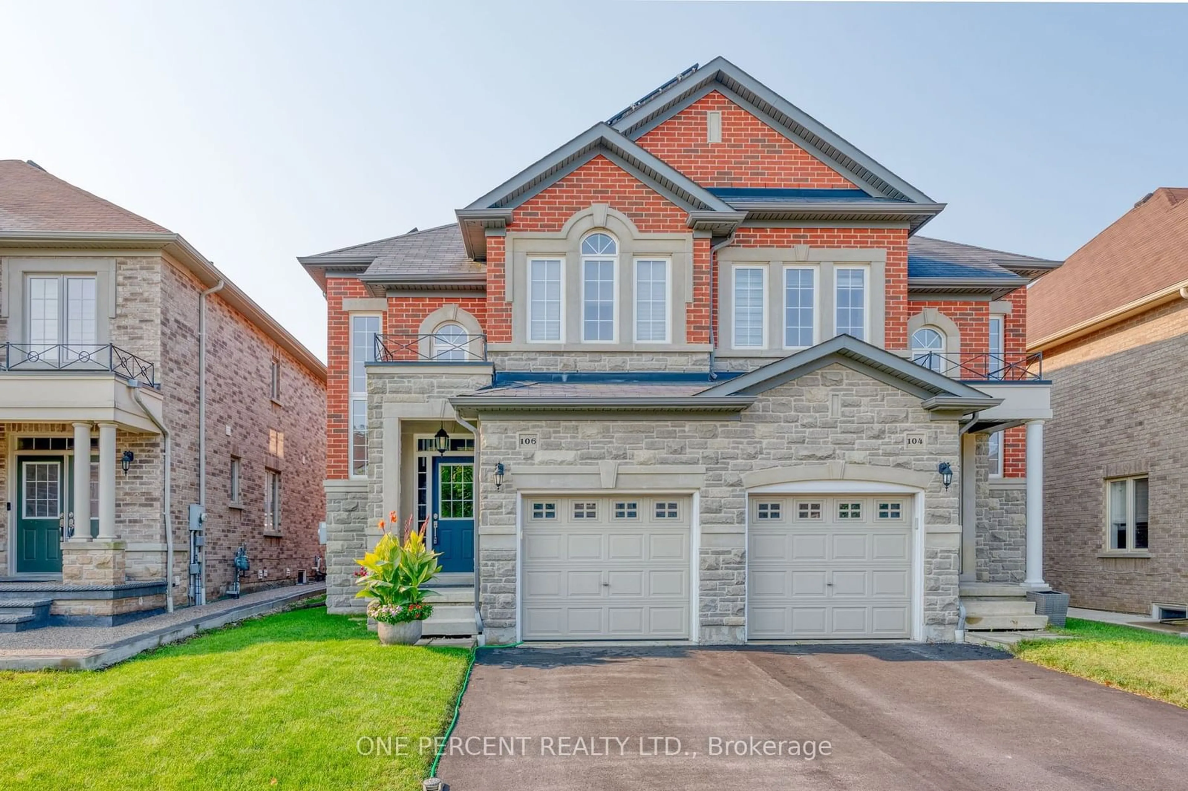 Home with brick exterior material for 106 Summerberry Way, Hamilton Ontario L9B 0G1