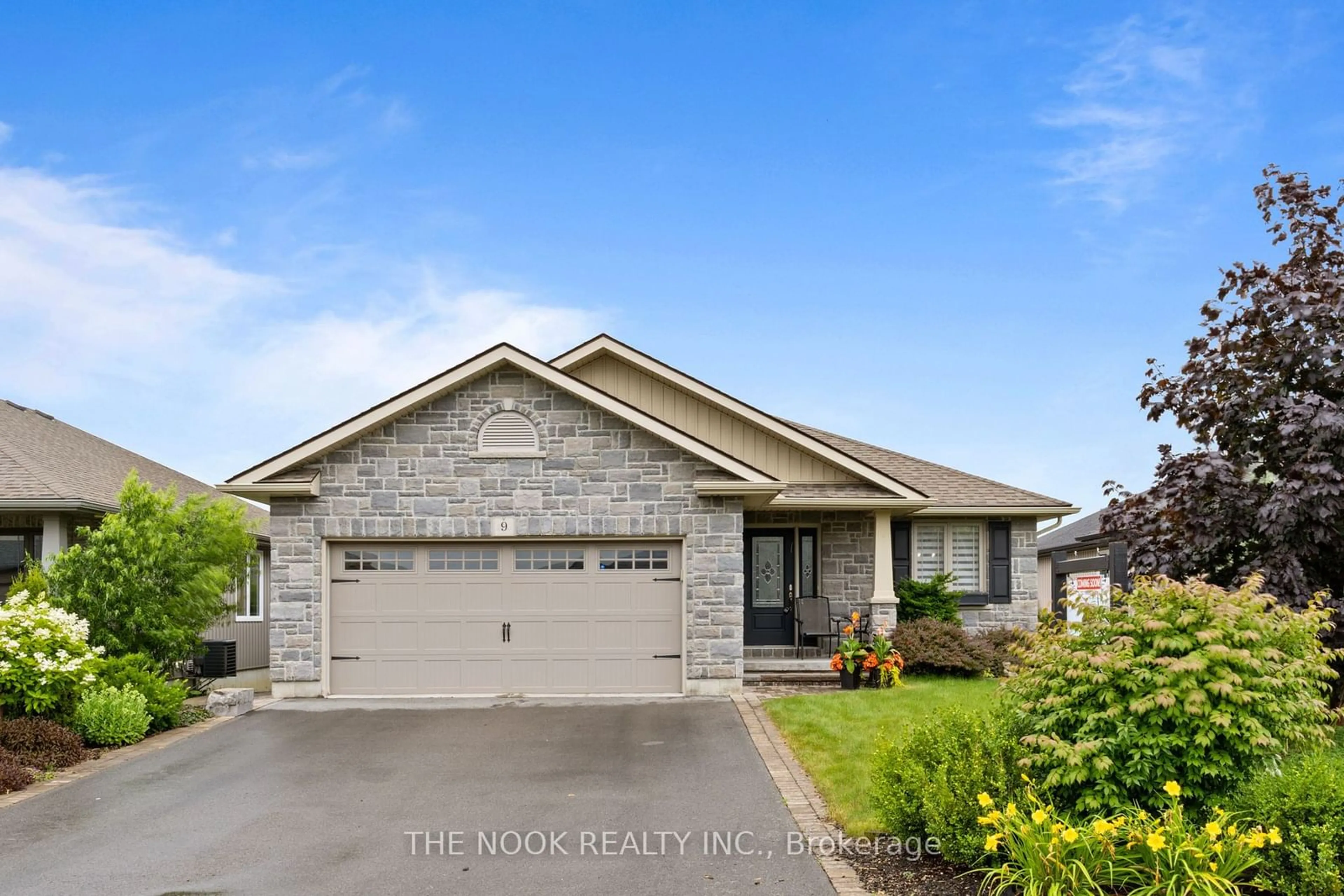 Frontside or backside of a home, the street view for 9 Woodburn Dr, Quinte West Ontario K8V 0E1