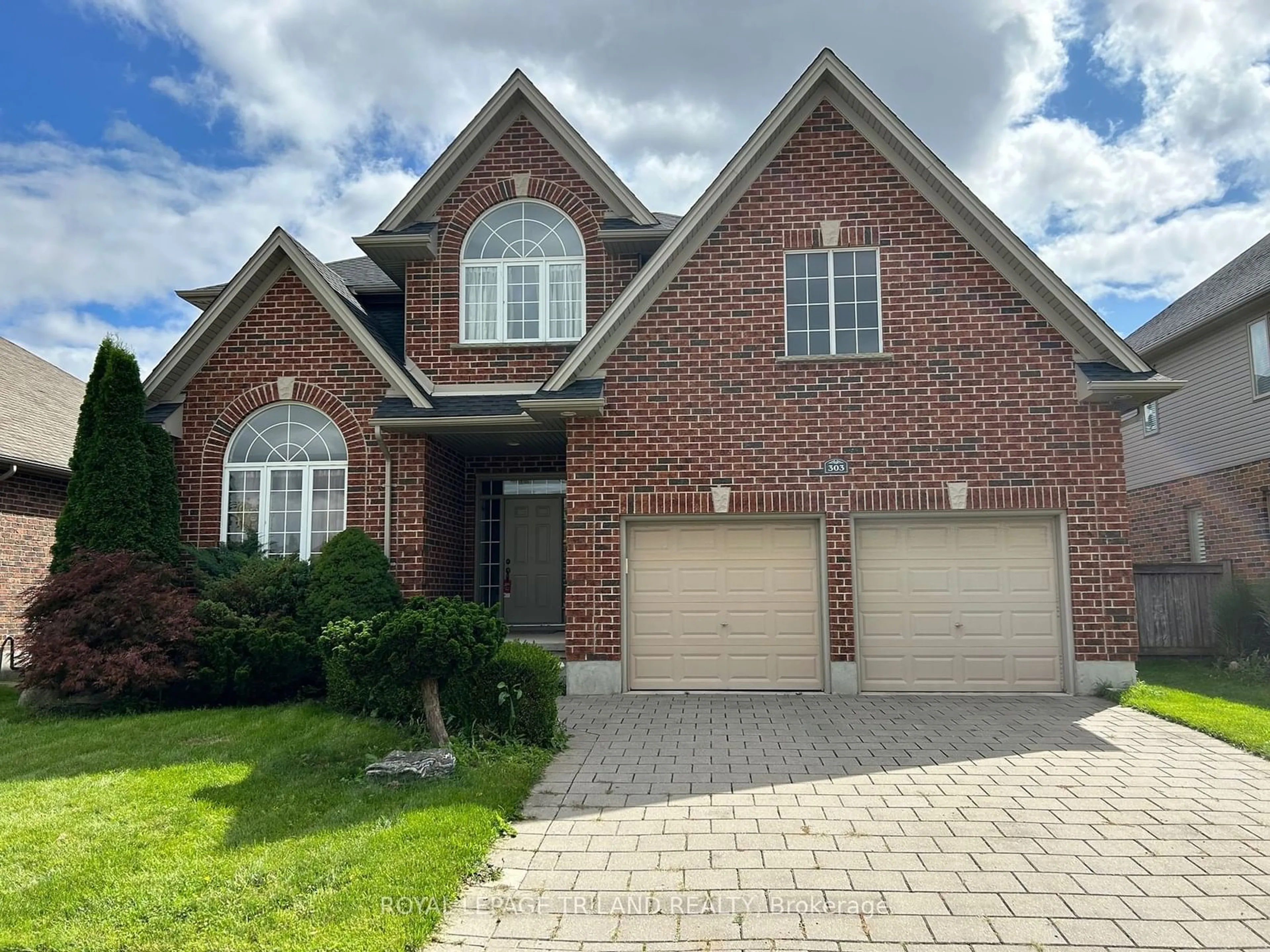 Home with brick exterior material for 303 BERRYHILL Dr, London Ontario N5X 4M4