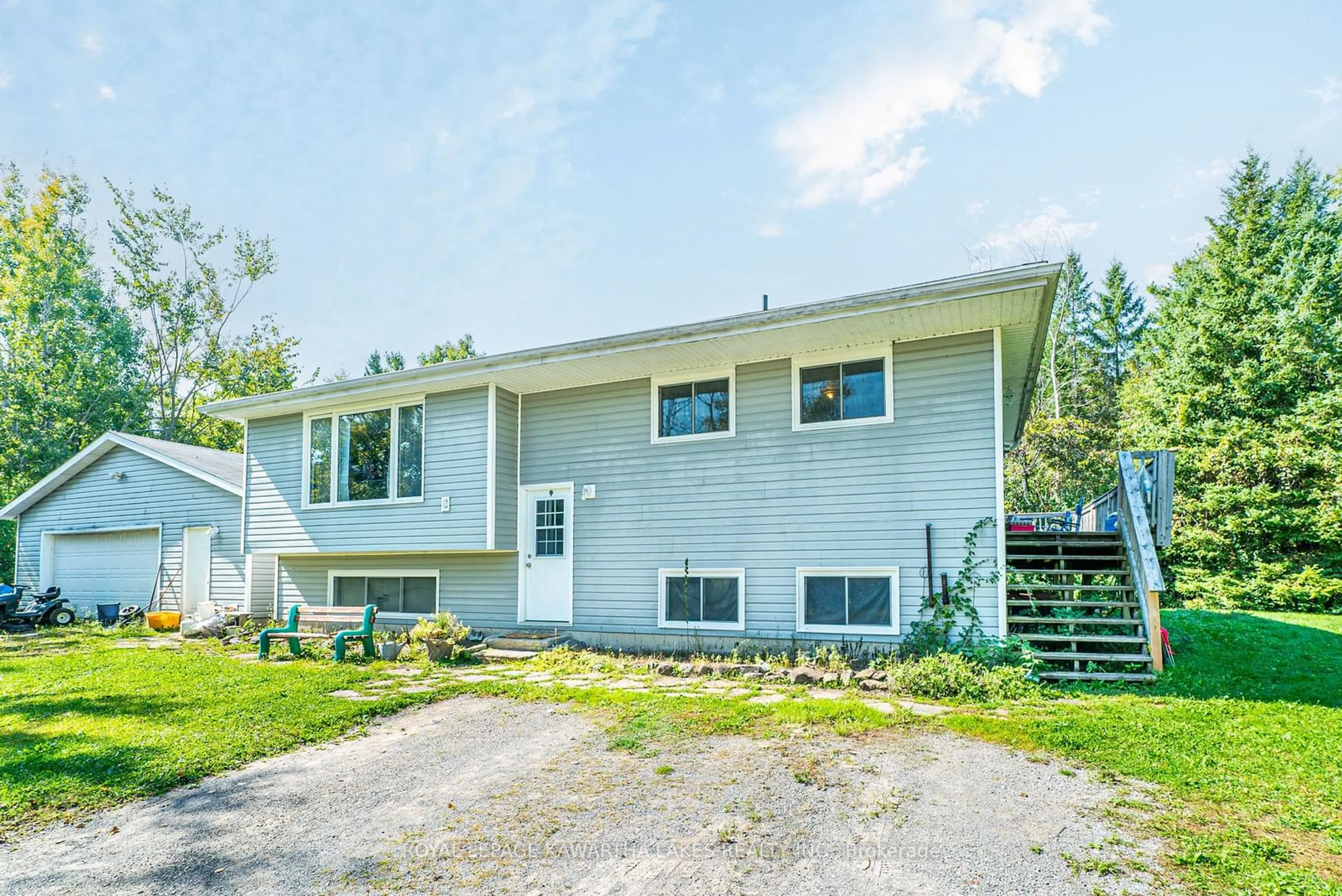 Frontside or backside of a home, cottage for 691 Cedar Glen Rd, Kawartha Lakes Ontario K0M 1L0