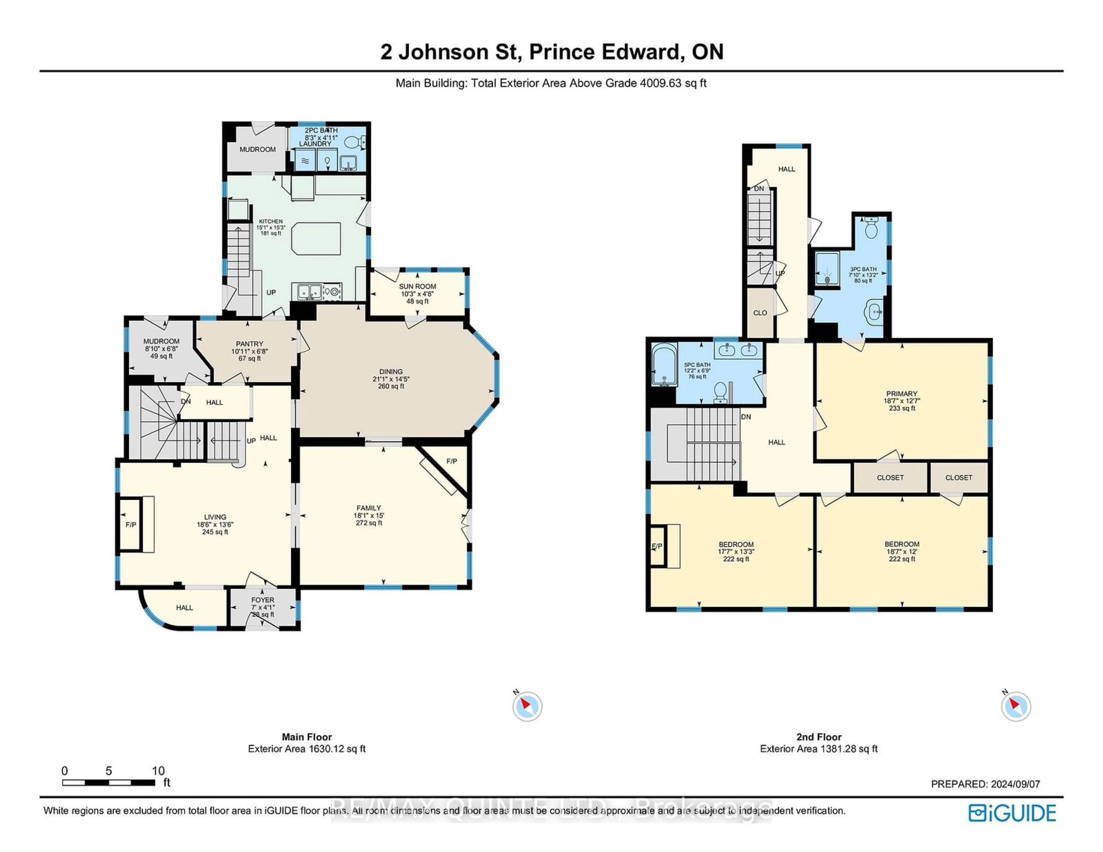 Floor plan for 2 Johnson St, Prince Edward County Ontario K0K 2T0