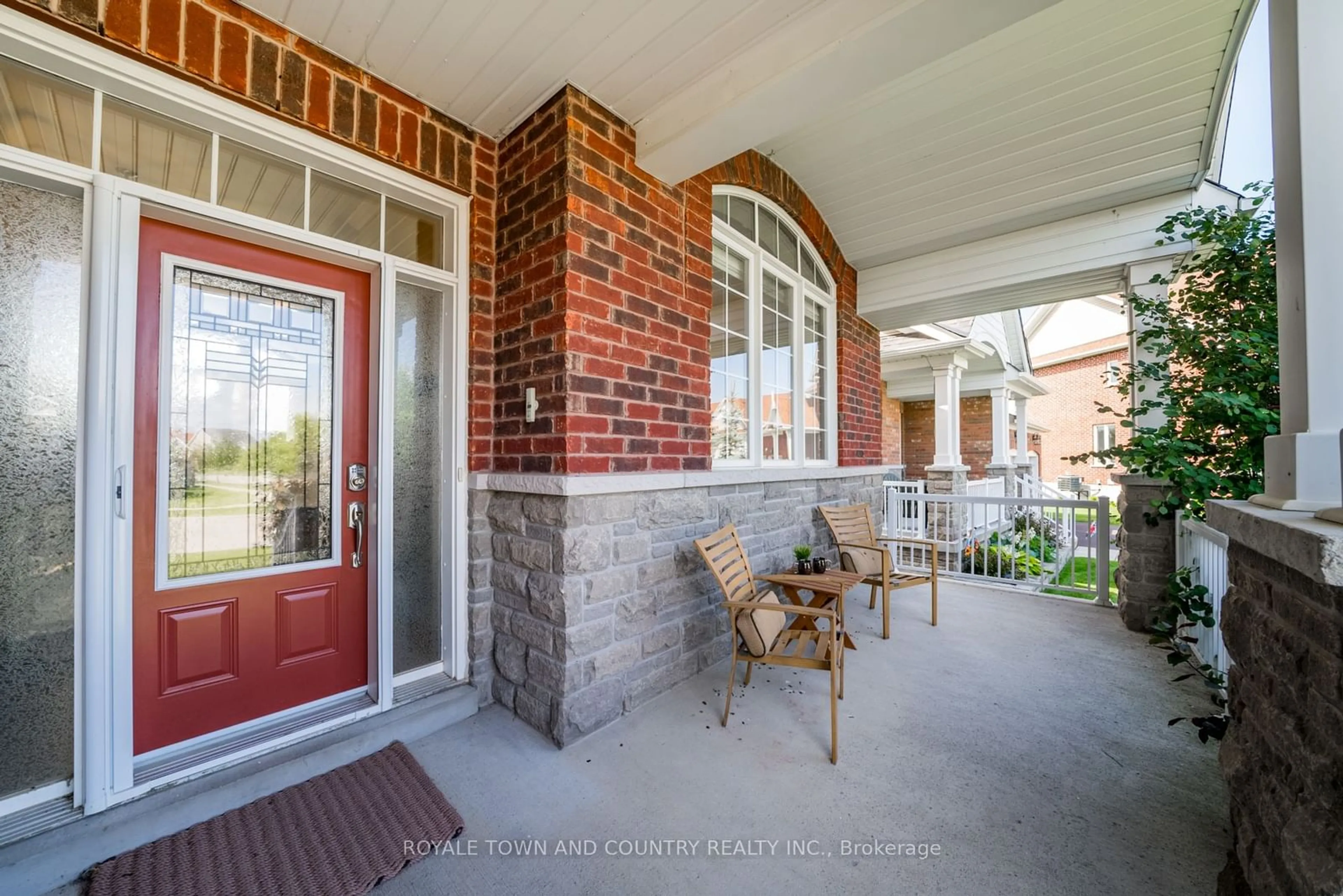 Patio, the street view for 17 Logan Lane, Kawartha Lakes Ontario K9V 0L3