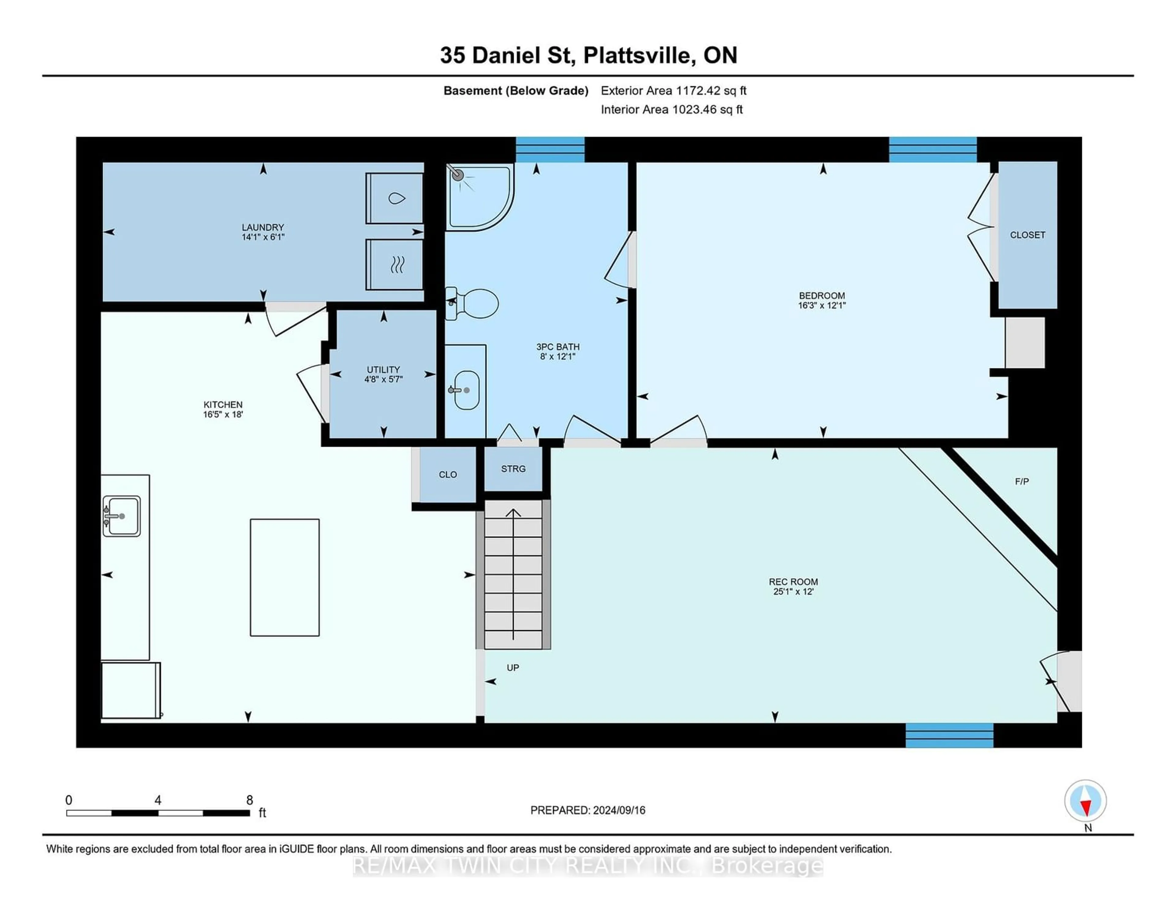 Floor plan for 35 Daniel St, Blandford-Blenheim Ontario N0J 1S0