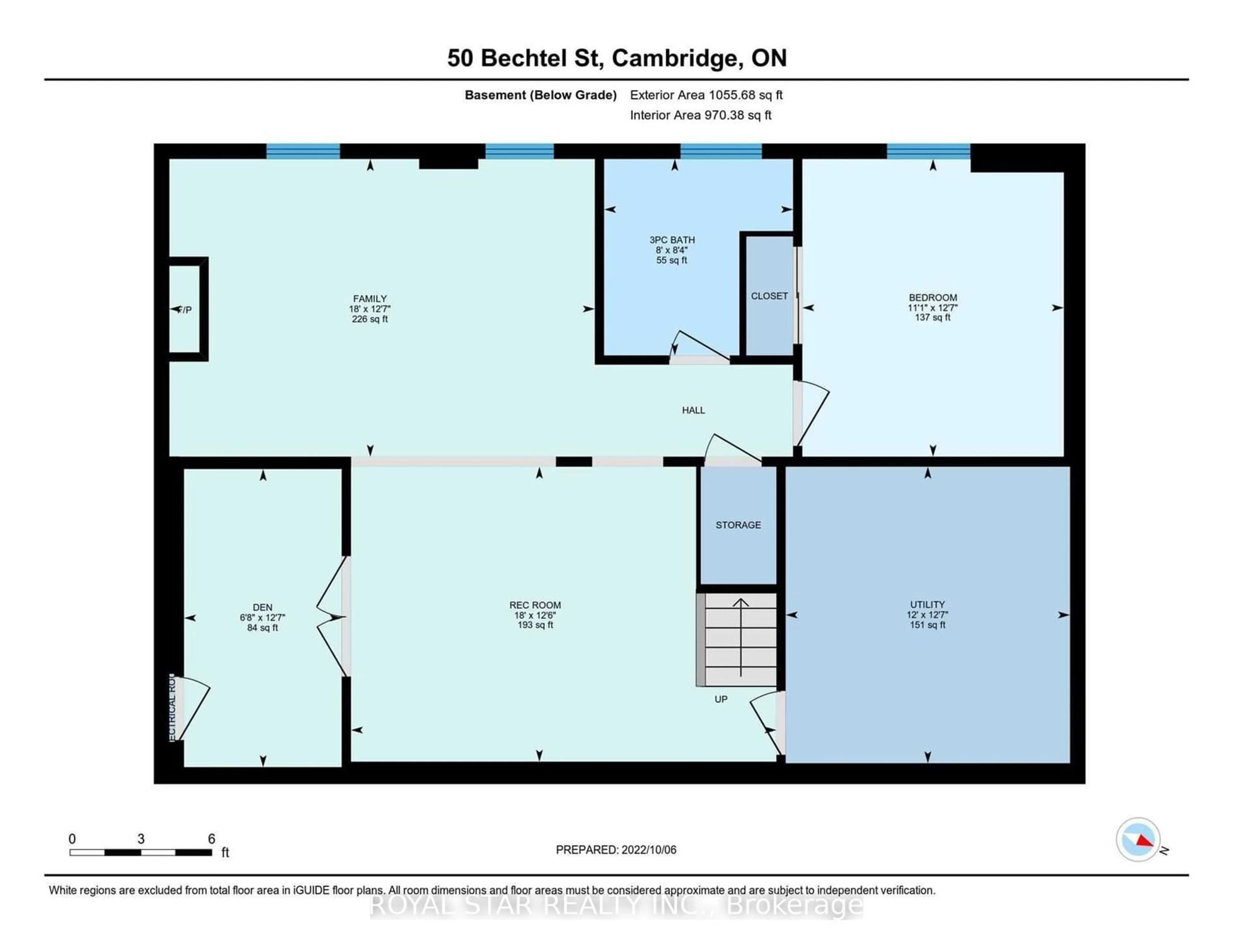 Floor plan for 50 Bechtel St, Cambridge Ontario N3C 3Y8