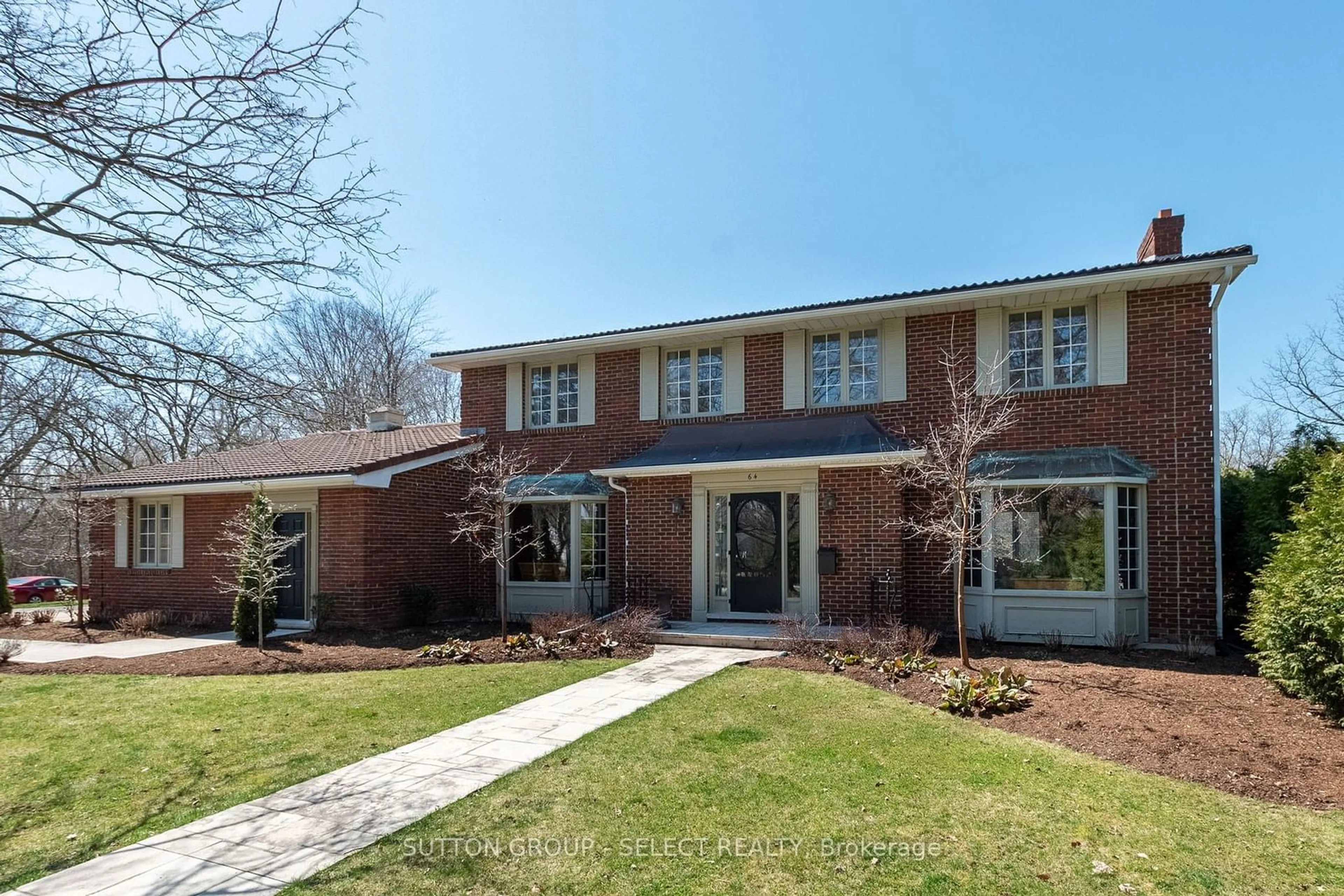 Home with brick exterior material for 64 SHERWOOD Ave, London Ontario N6A 2E2