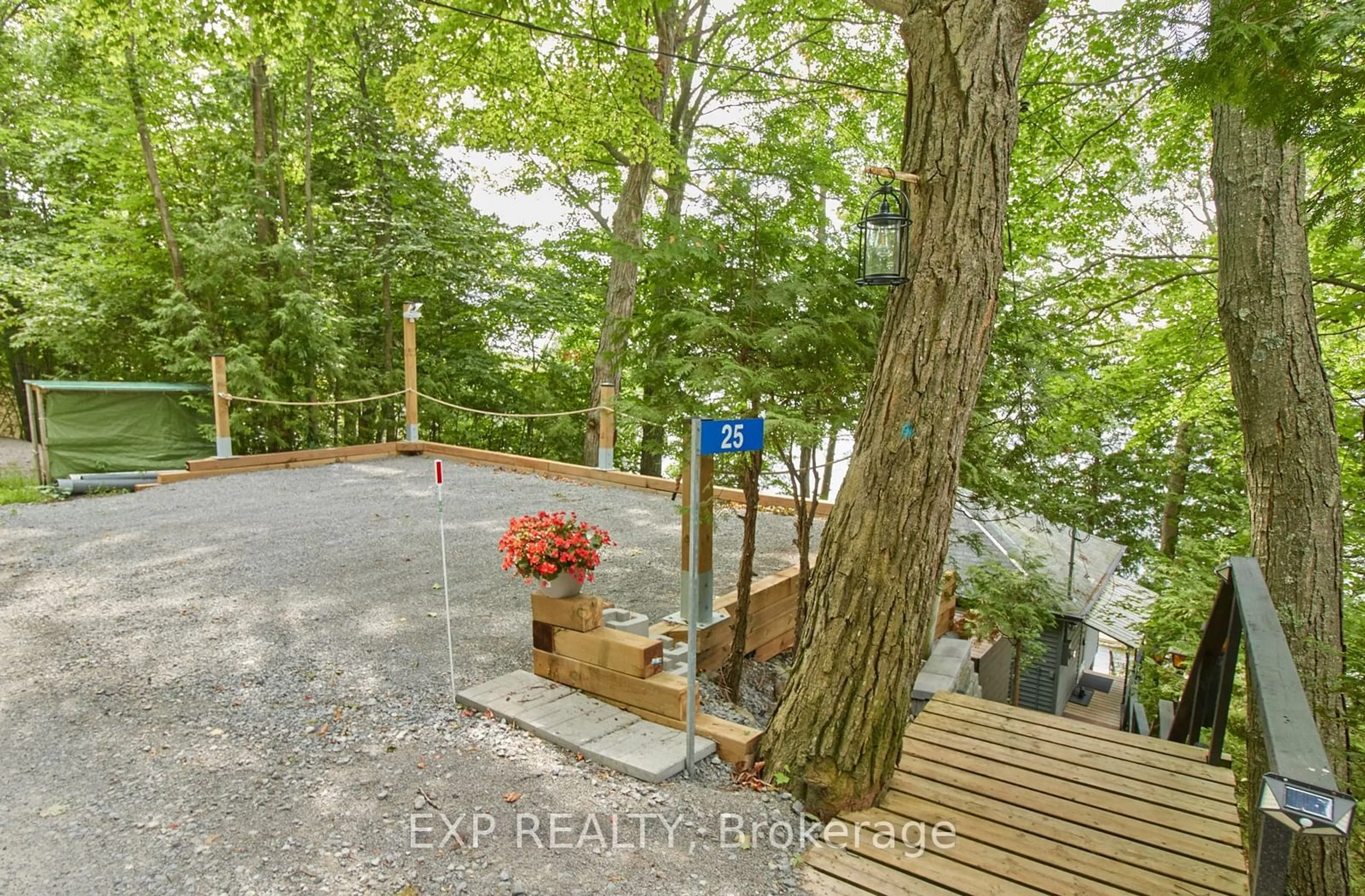 Patio, the street view for 1026 Merrill Rd #25, Alnwick/Haldimand Ontario K0K 2X0