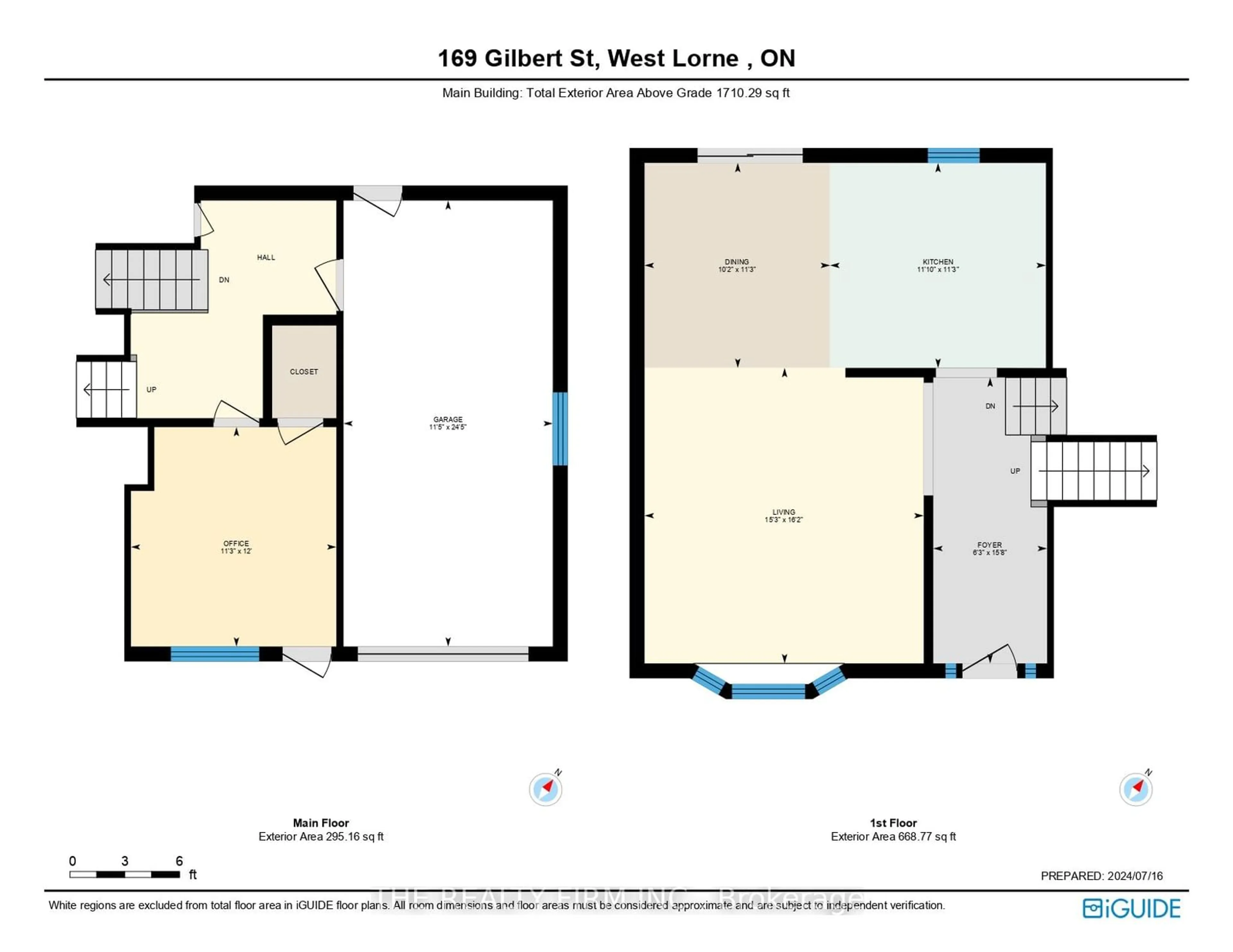 Floor plan for 169 Gilbert St, West Elgin Ontario N0L 2P0