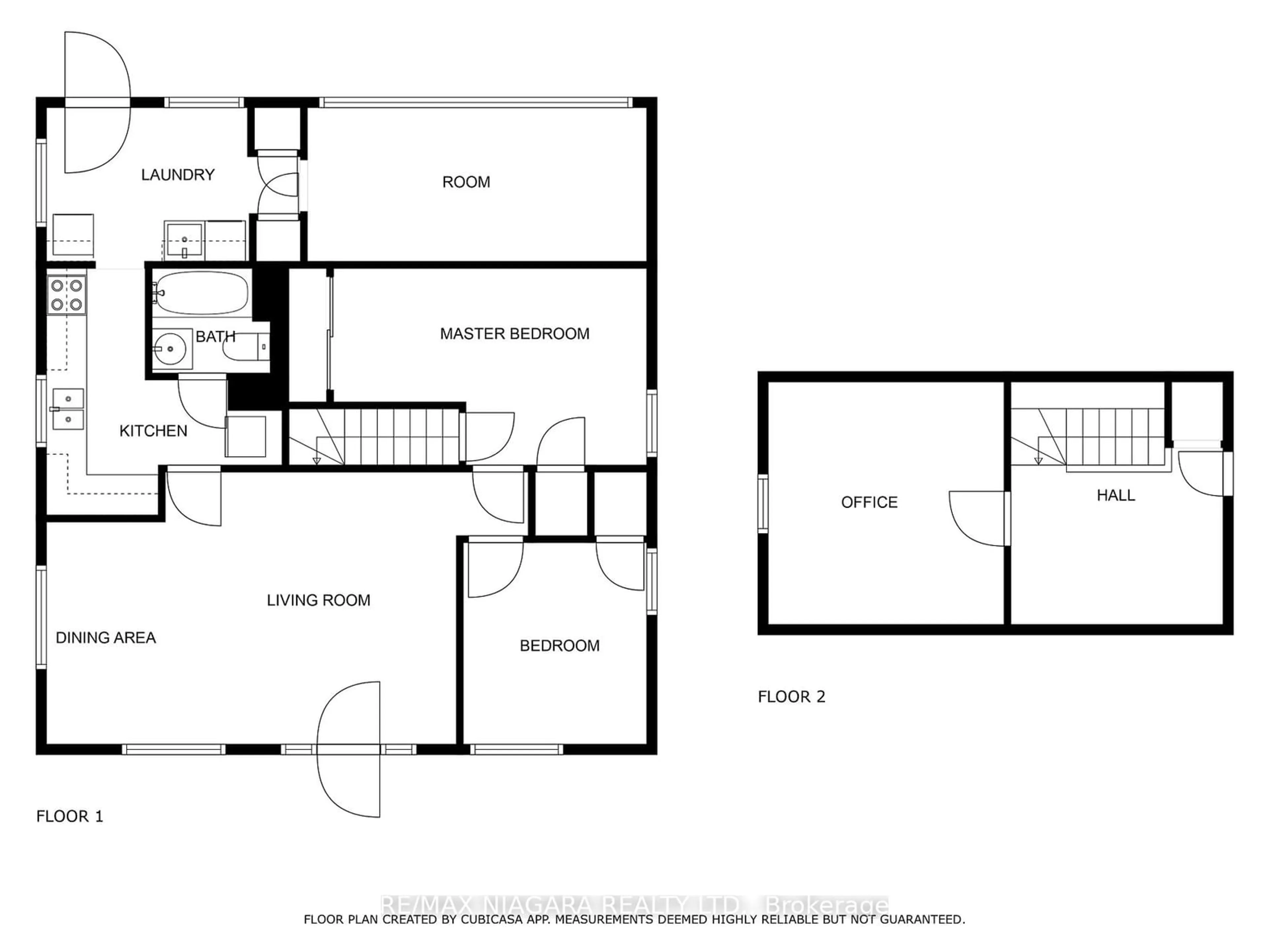 Floor plan for 487 Crescent Rd, Fort Erie Ontario L2A 4P9