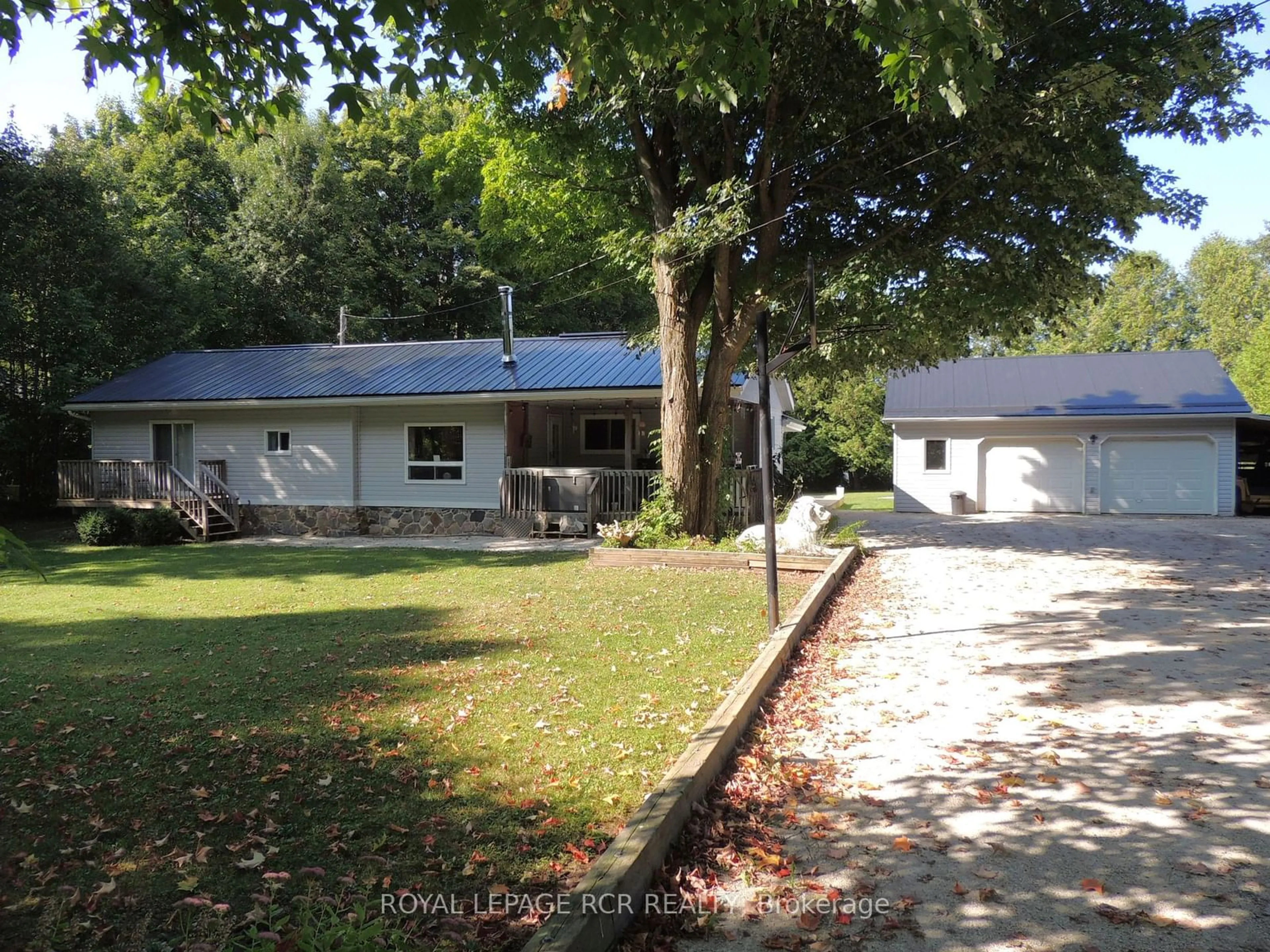 Frontside or backside of a home, the street view for 175 Napolean St, Grey Highlands Ontario N0C 1E0