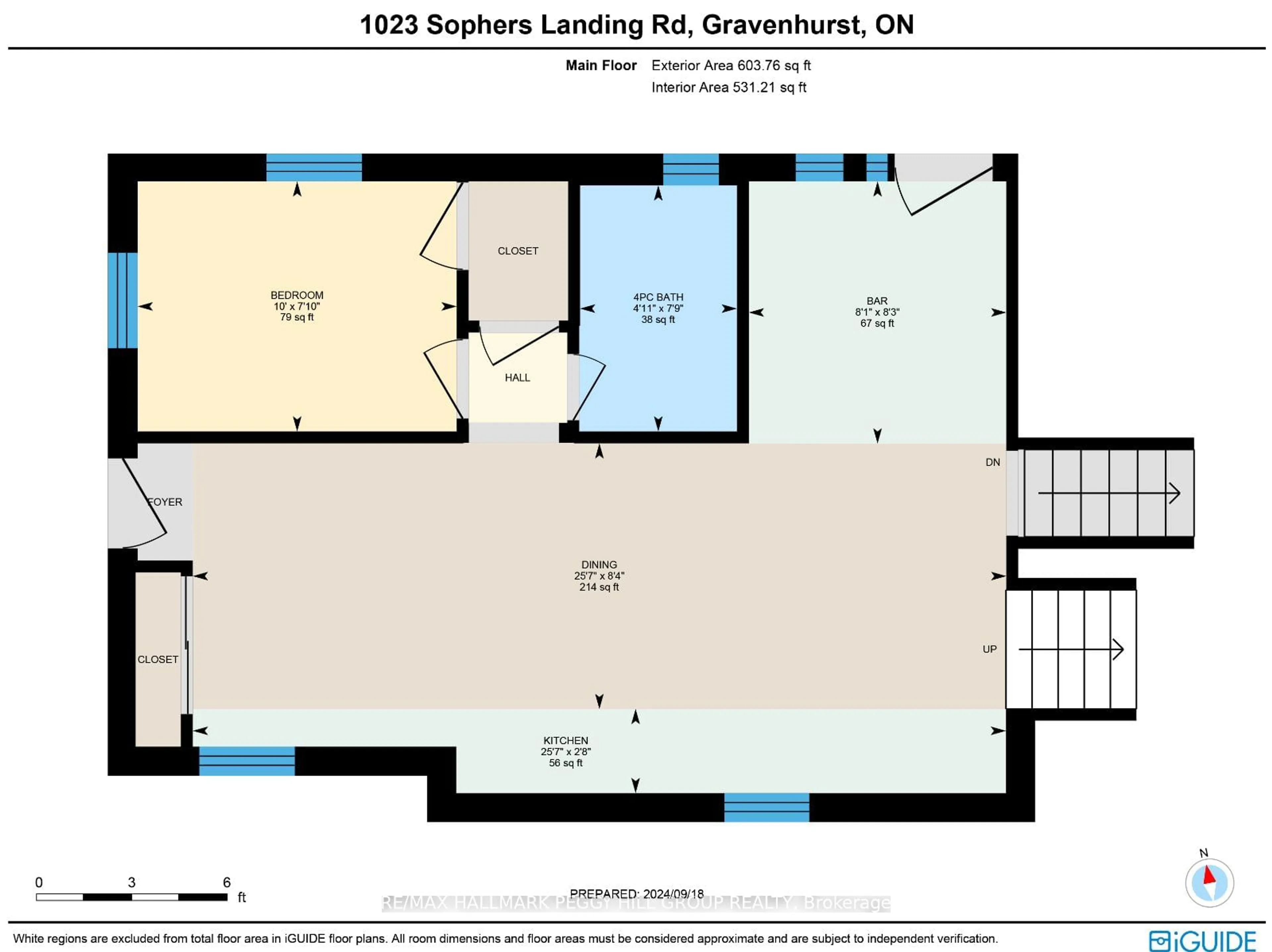 Floor plan for 1023 Sophers Landing Rd, Gravenhurst Ontario P0E 1G0