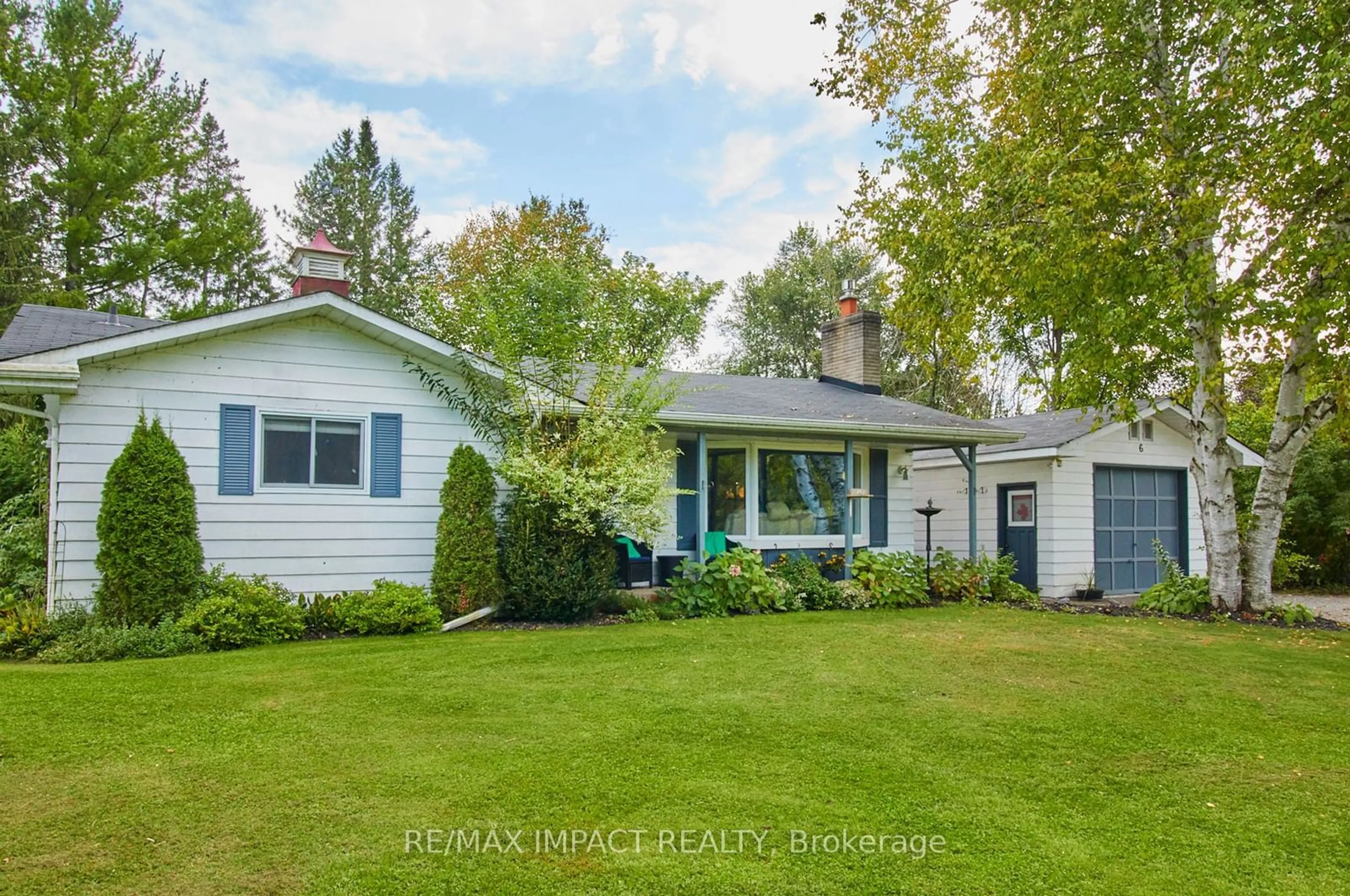 Frontside or backside of a home, cottage for 6 Kawartha Cres, Kawartha Lakes Ontario K0L 2W0