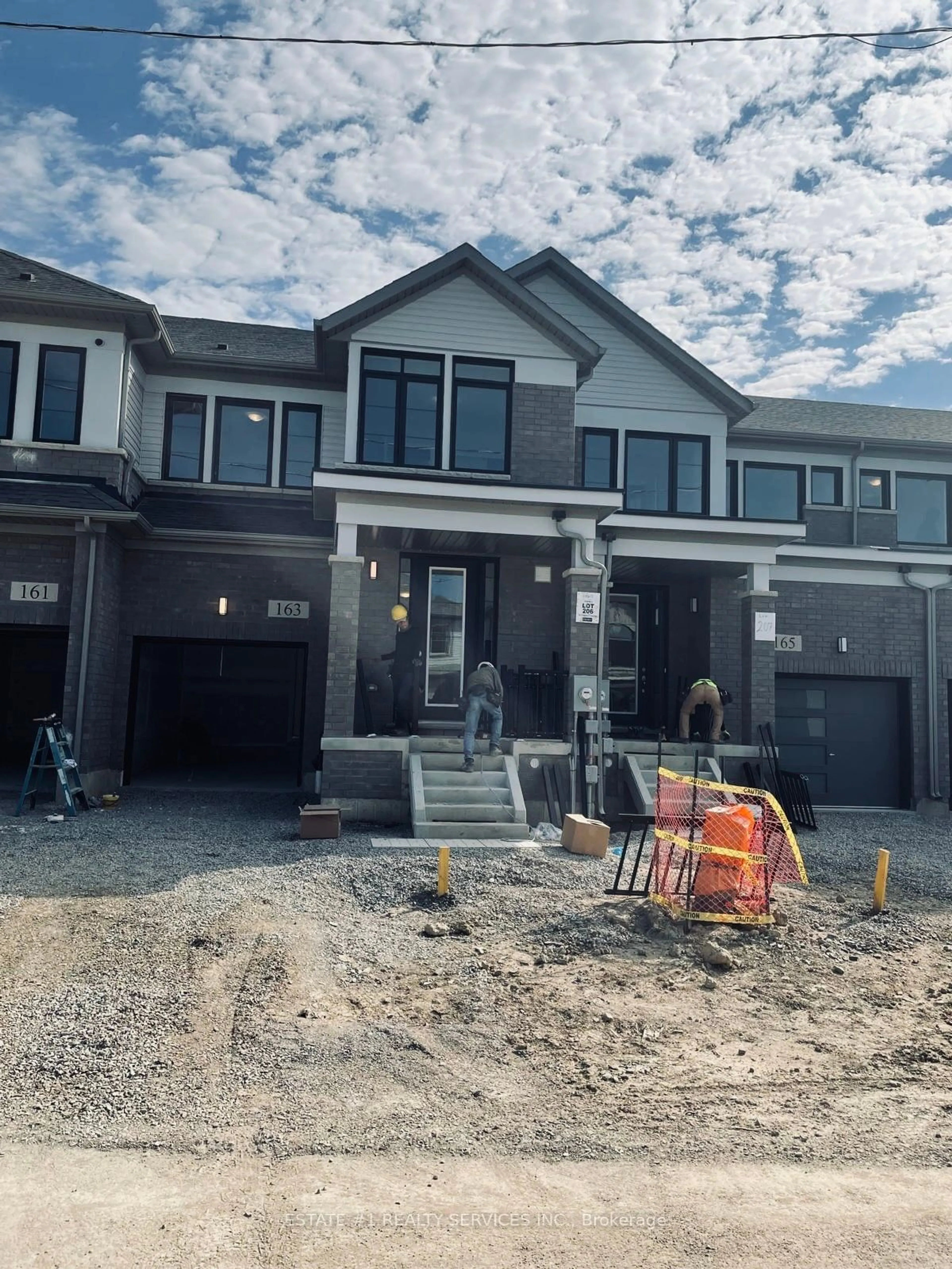 Frontside or backside of a home, the street view for 163 Freedom Cres, Hamilton Ontario L0R 1W0