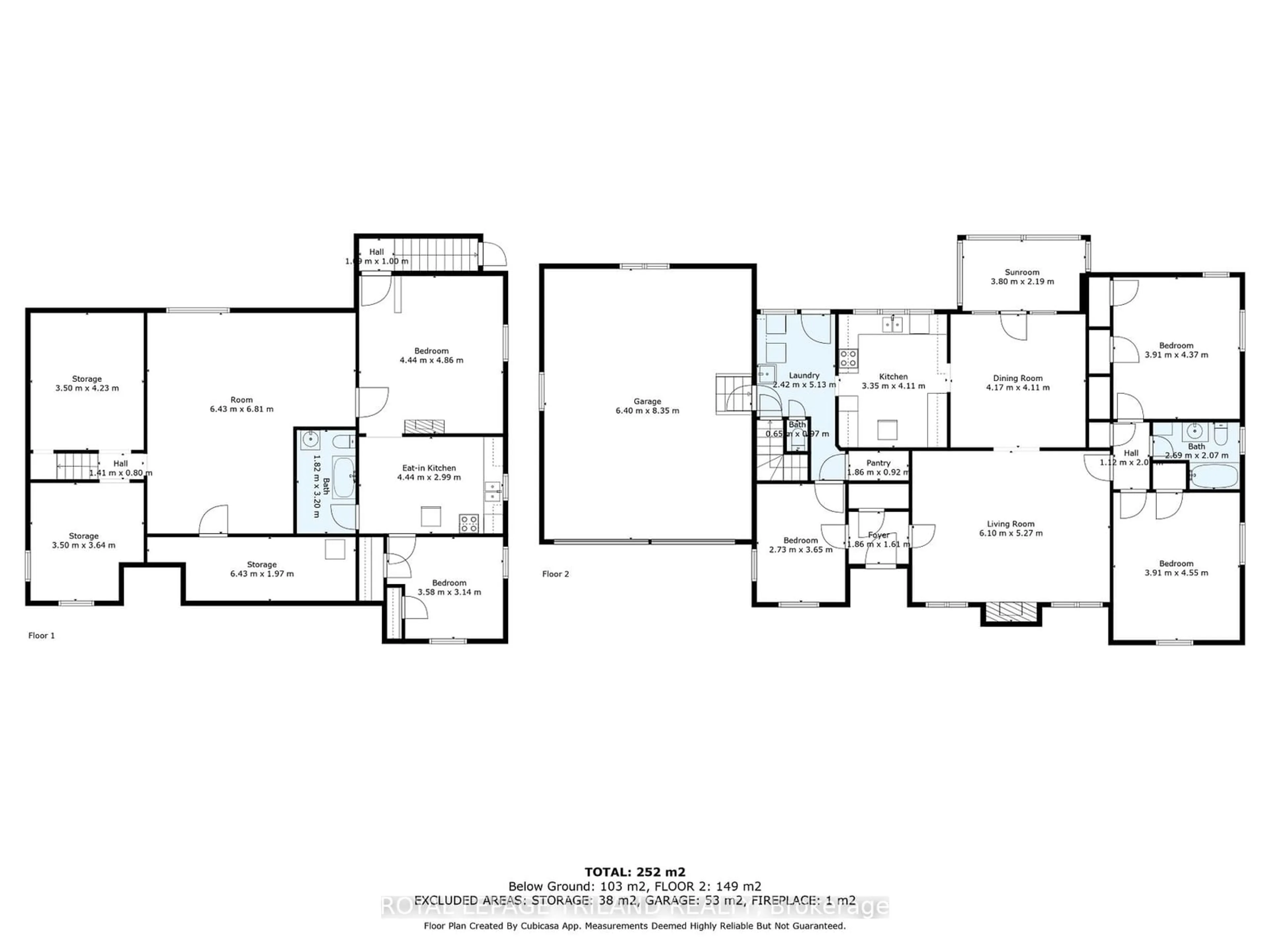 Floor plan for 27 Duchess Ave, London Ontario N6C 1N3