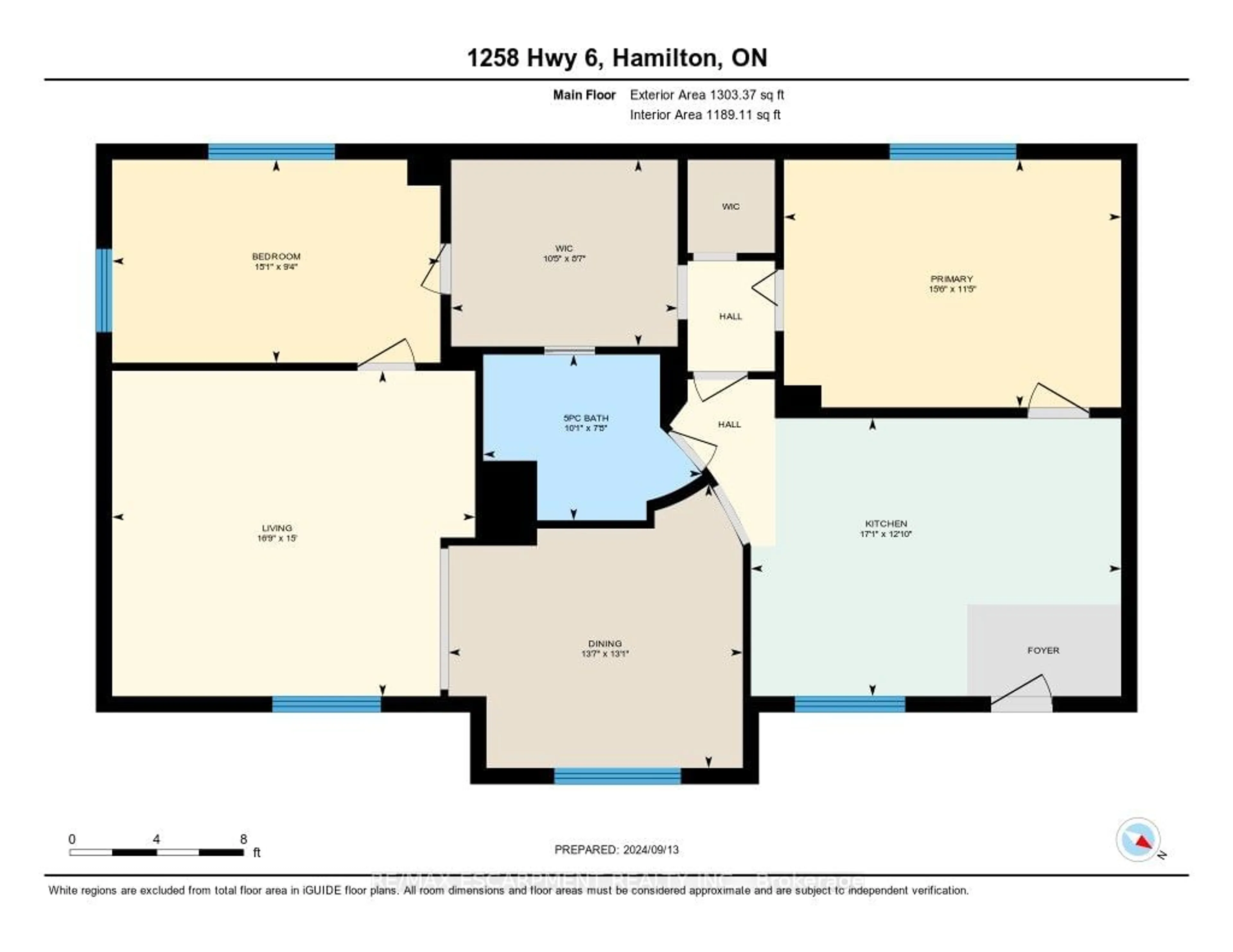 Floor plan for 1258 Highway 6, Hamilton Ontario L8N 2Z7