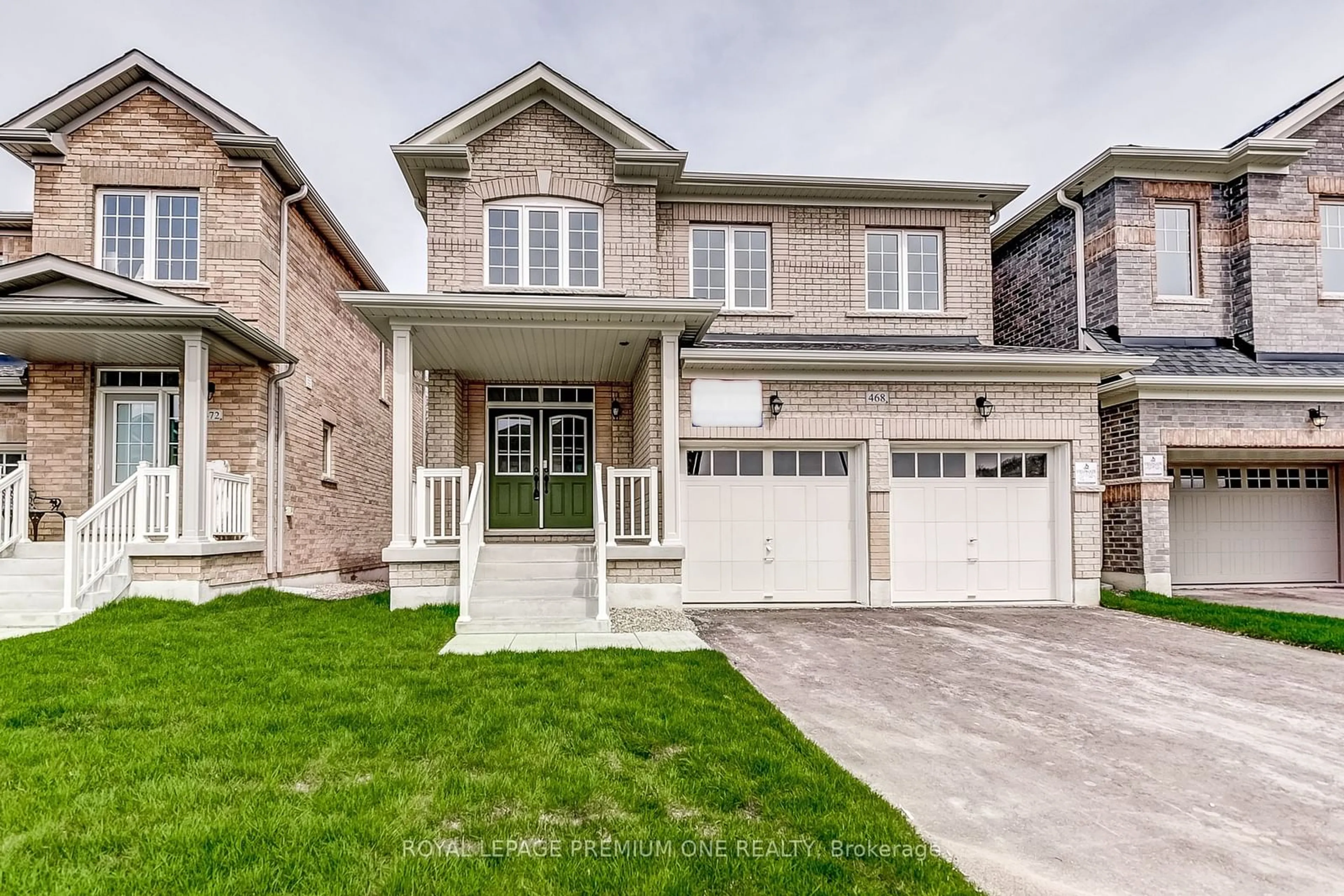 Frontside or backside of a home, the street view for 468 Black Cherry Cres, Melancthon Ontario L9V 1Y3