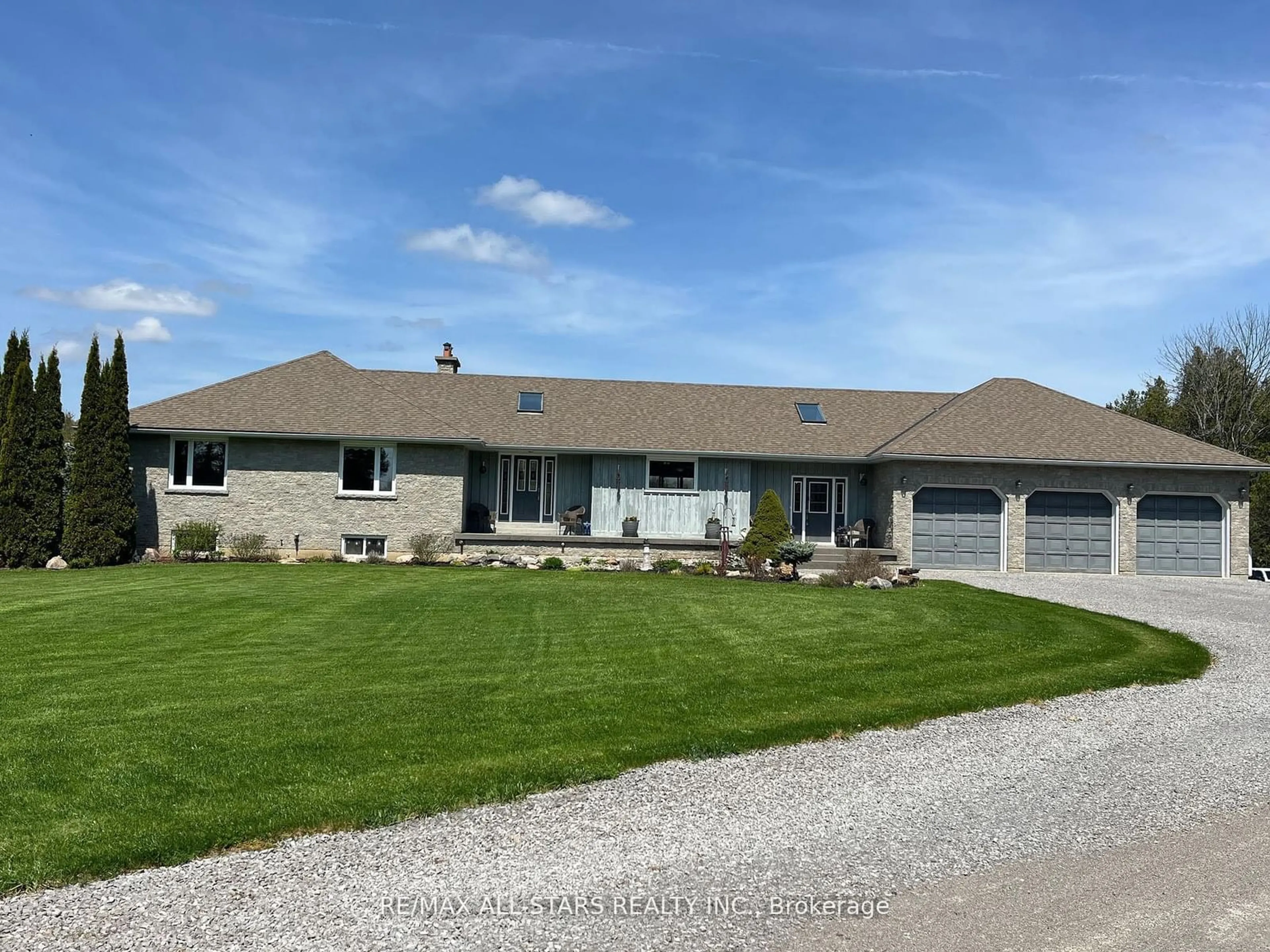 Frontside or backside of a home, the street view for 69 County Rd 121, Kawartha Lakes Ontario K0M 1G0