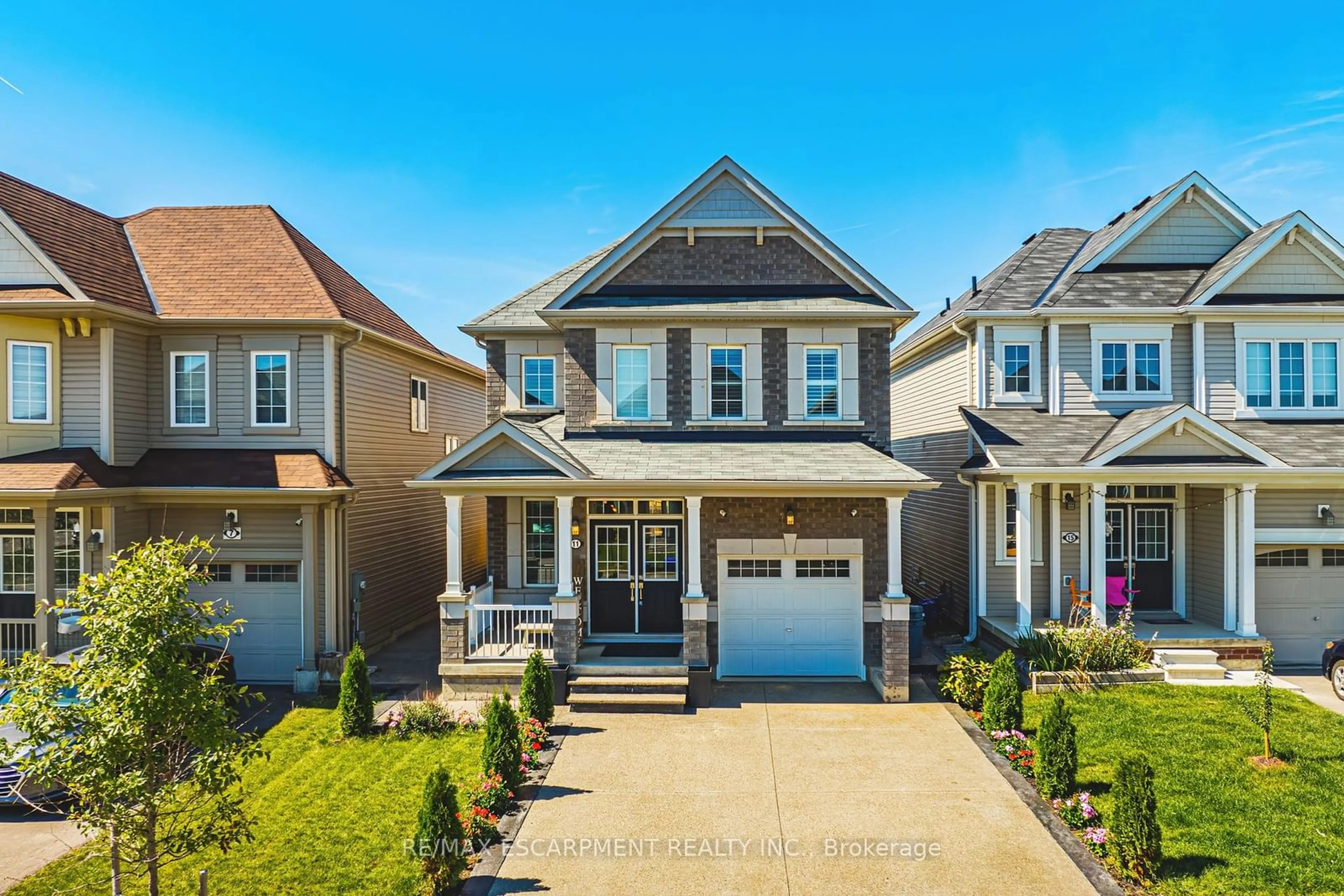 Frontside or backside of a home, the street view for 11 MCWATTERS St, Hamilton Ontario L0R 1C0