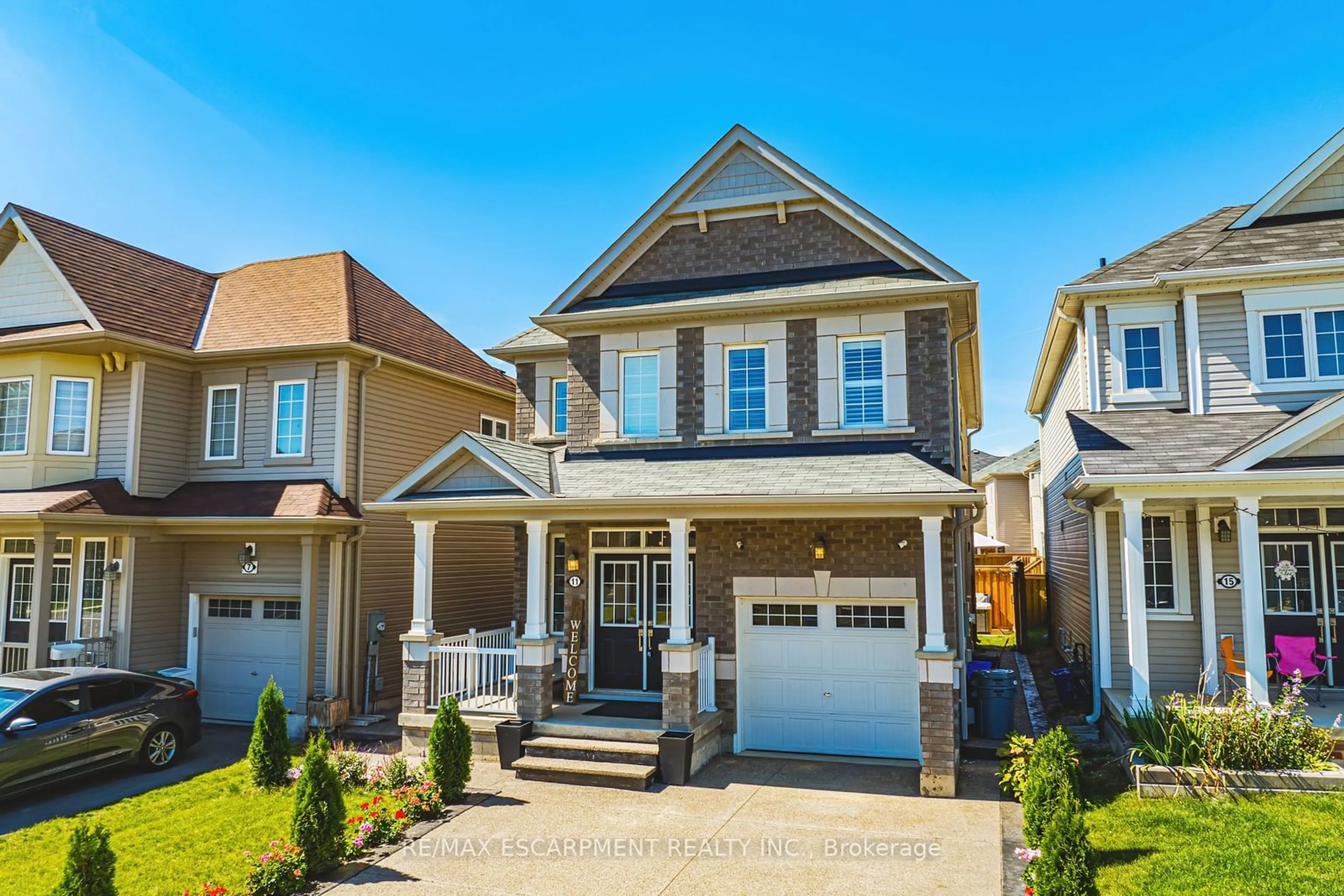 Frontside or backside of a home, the street view for 11 MCWATTERS St, Hamilton Ontario L0R 1C0