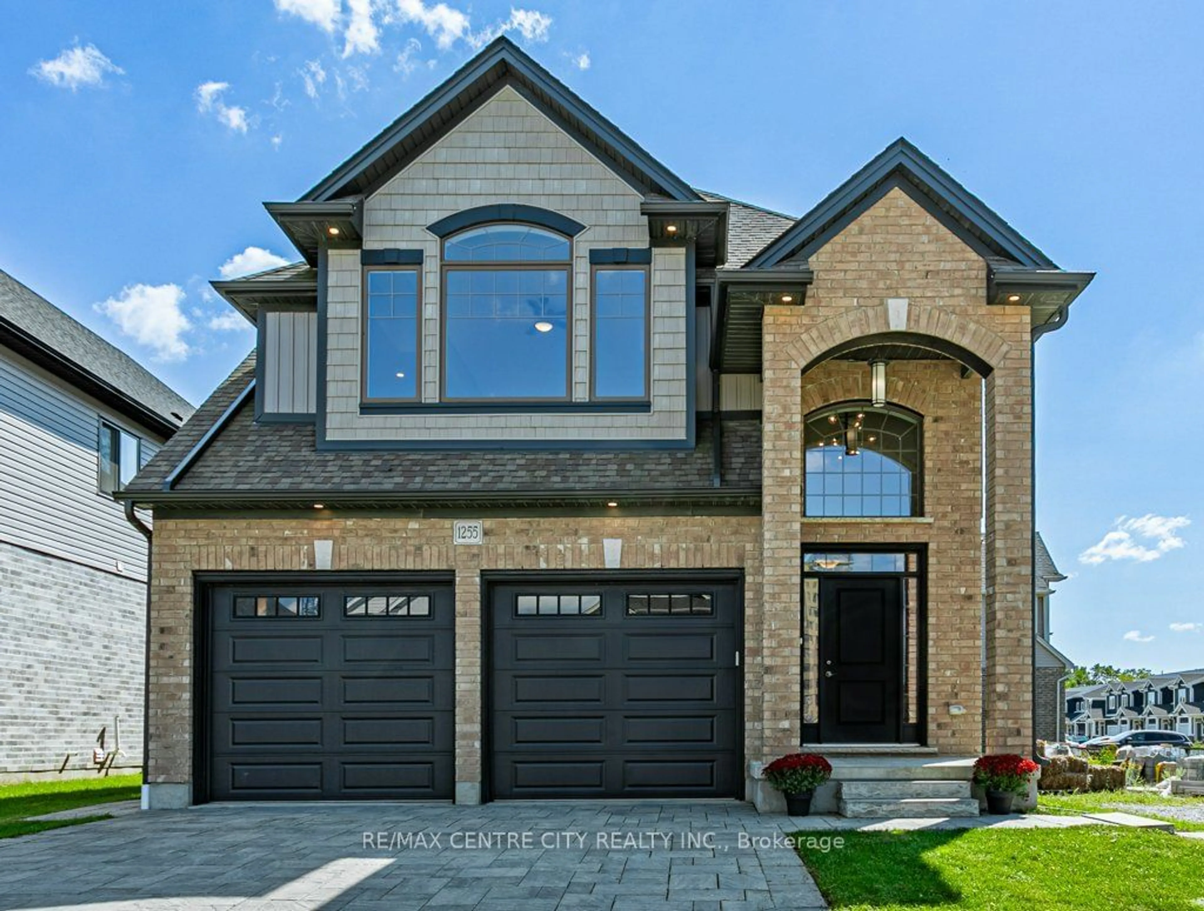 Home with brick exterior material for 1255 Emma Chase Dr, London Ontario N6H 5M5