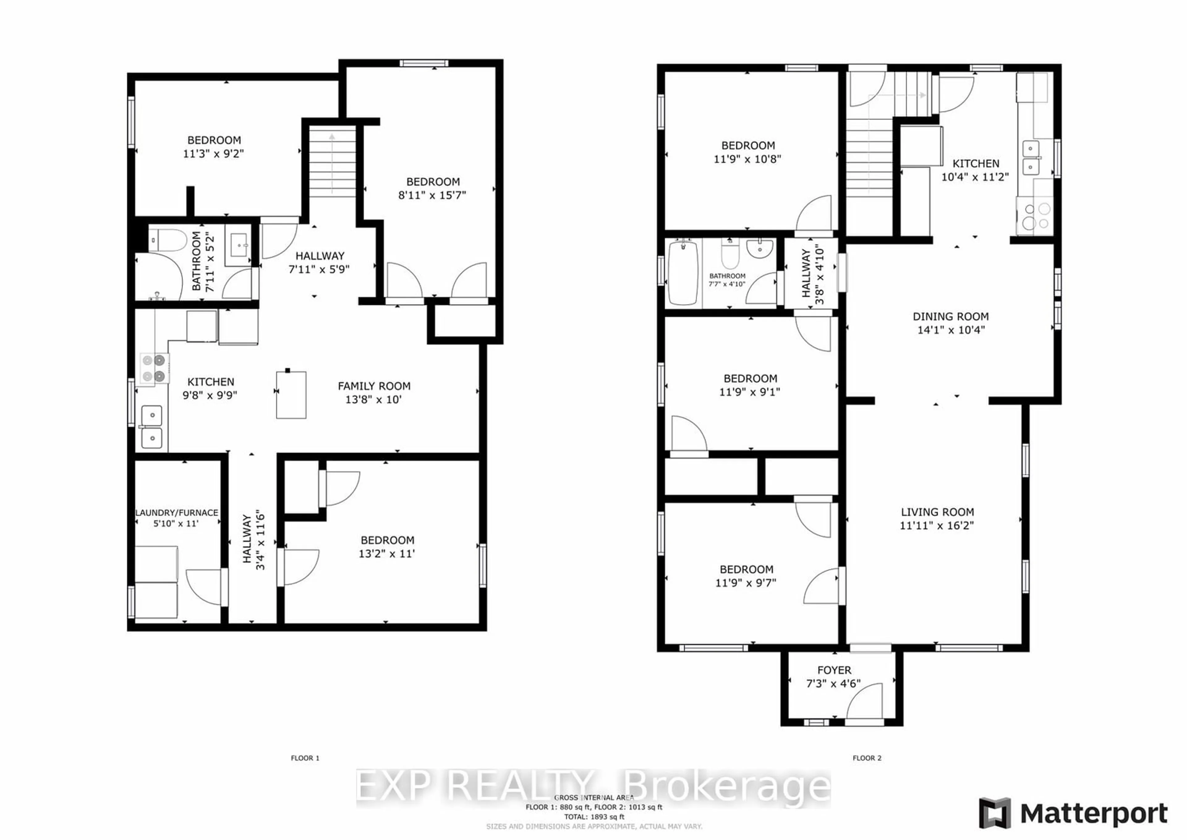 Floor plan for 1504 Howland Ave, London Ontario N5V 1W7